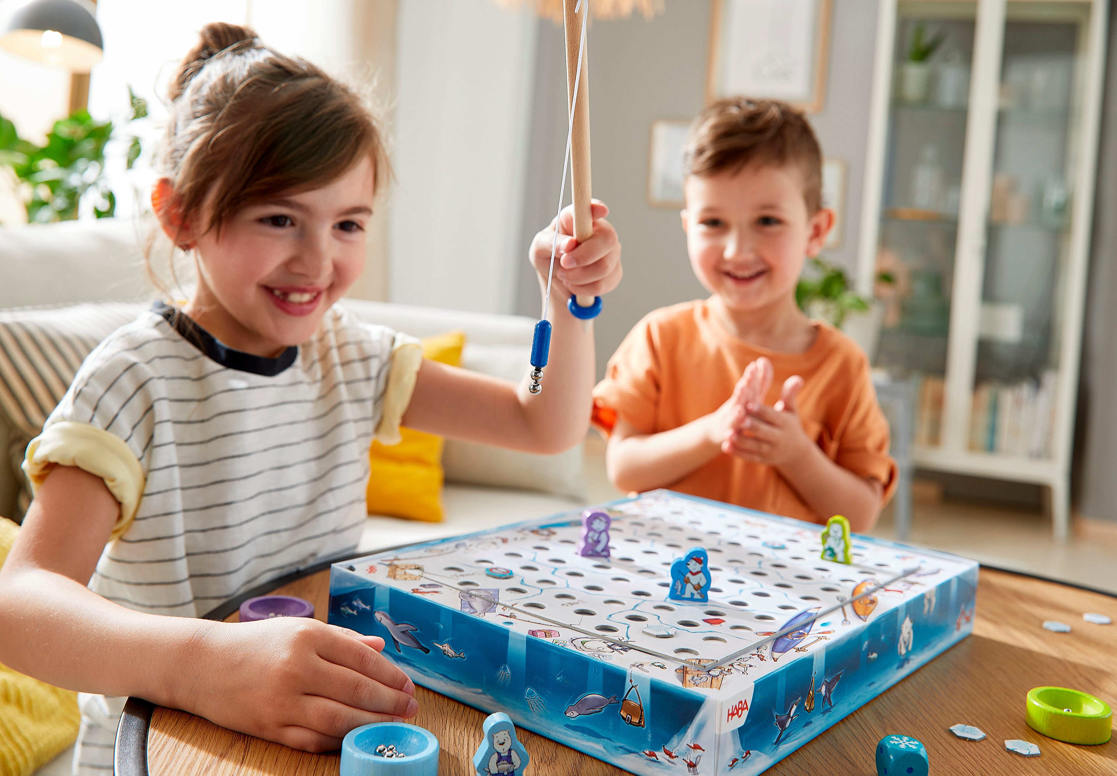 Haba Spiel Kayanak - Angeln, Eis und Abenteuer