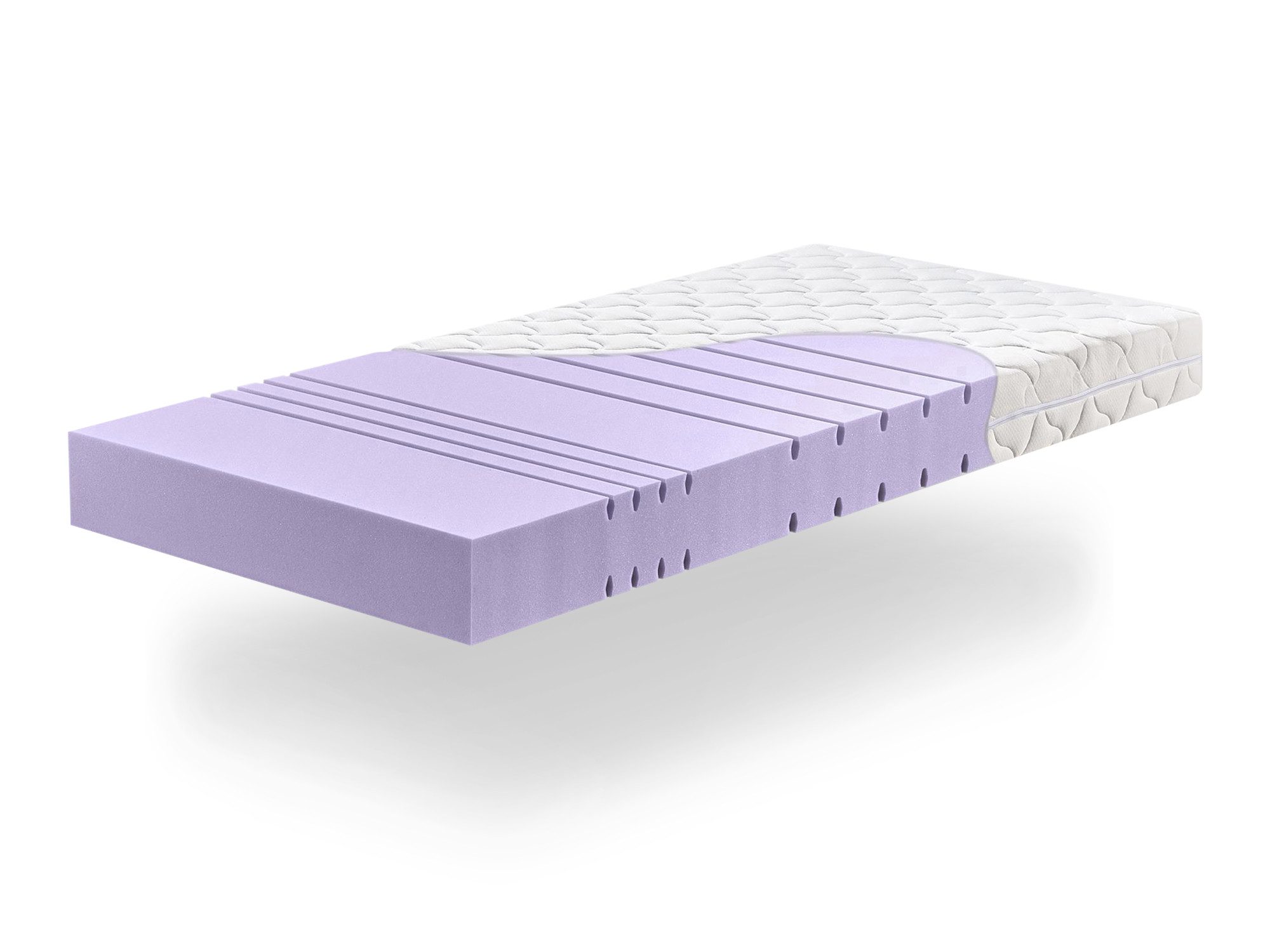 Kaltschaummatratze KSP-1500 Deluxe - mit Klimafaserbezug, 90x200cm, 140x200 günstig online kaufen