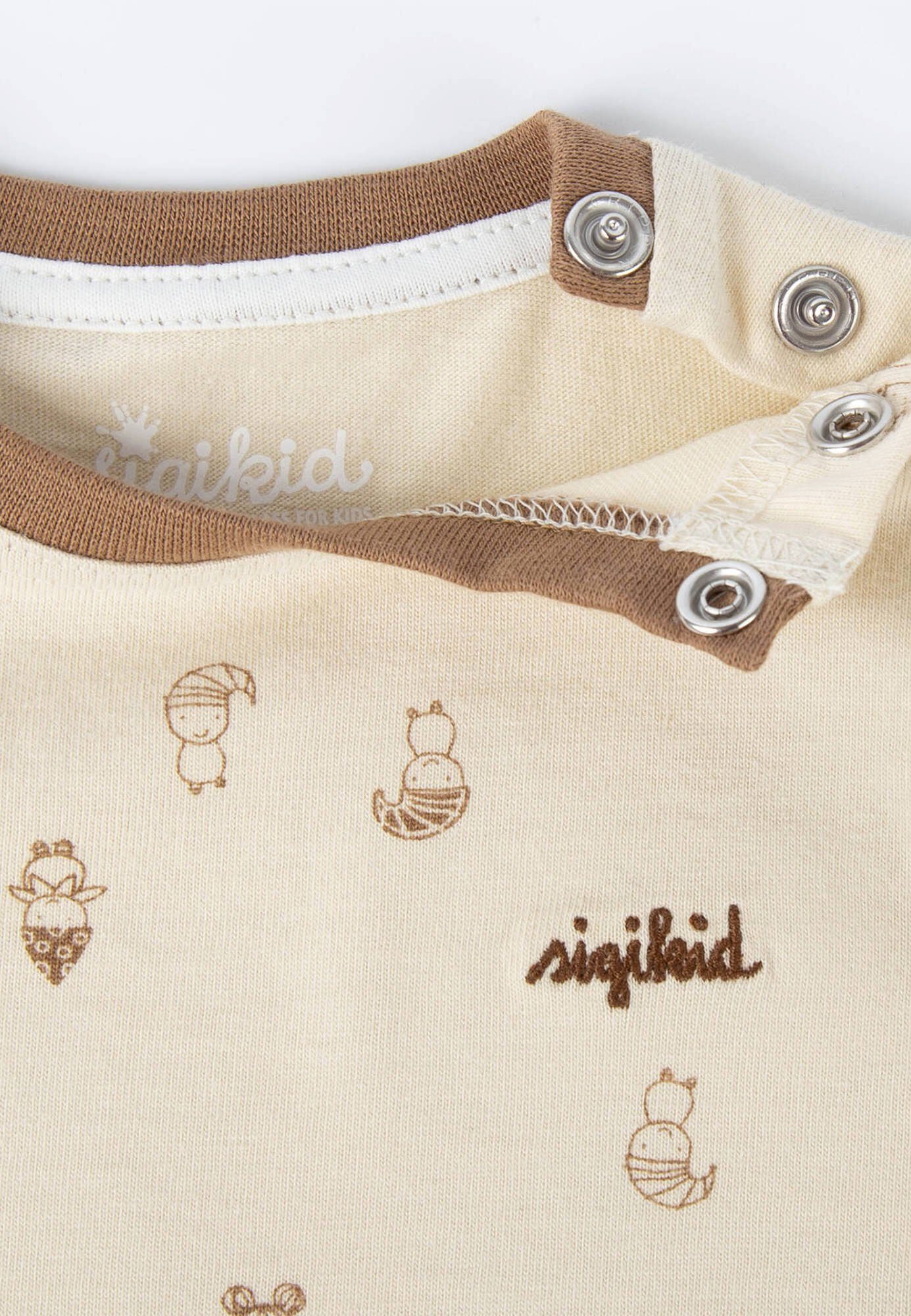 beige Langarmshirt (1-tlg) Shirt Sigikid Baby Langarmshirt