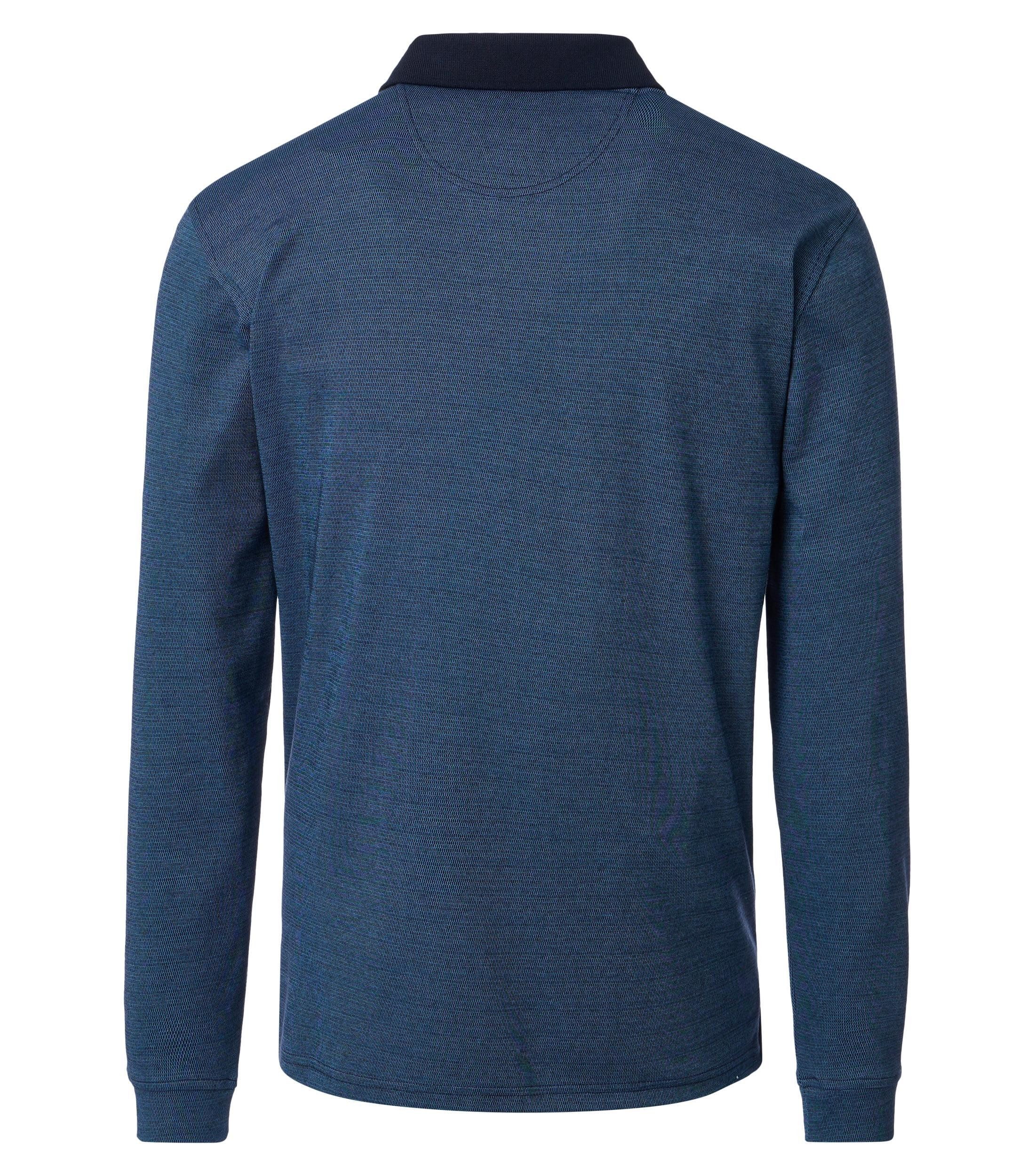 CASAMODA Langarm-Poloshirt CASAMODA Polo-Shirt Langarm gestreift günstig online kaufen