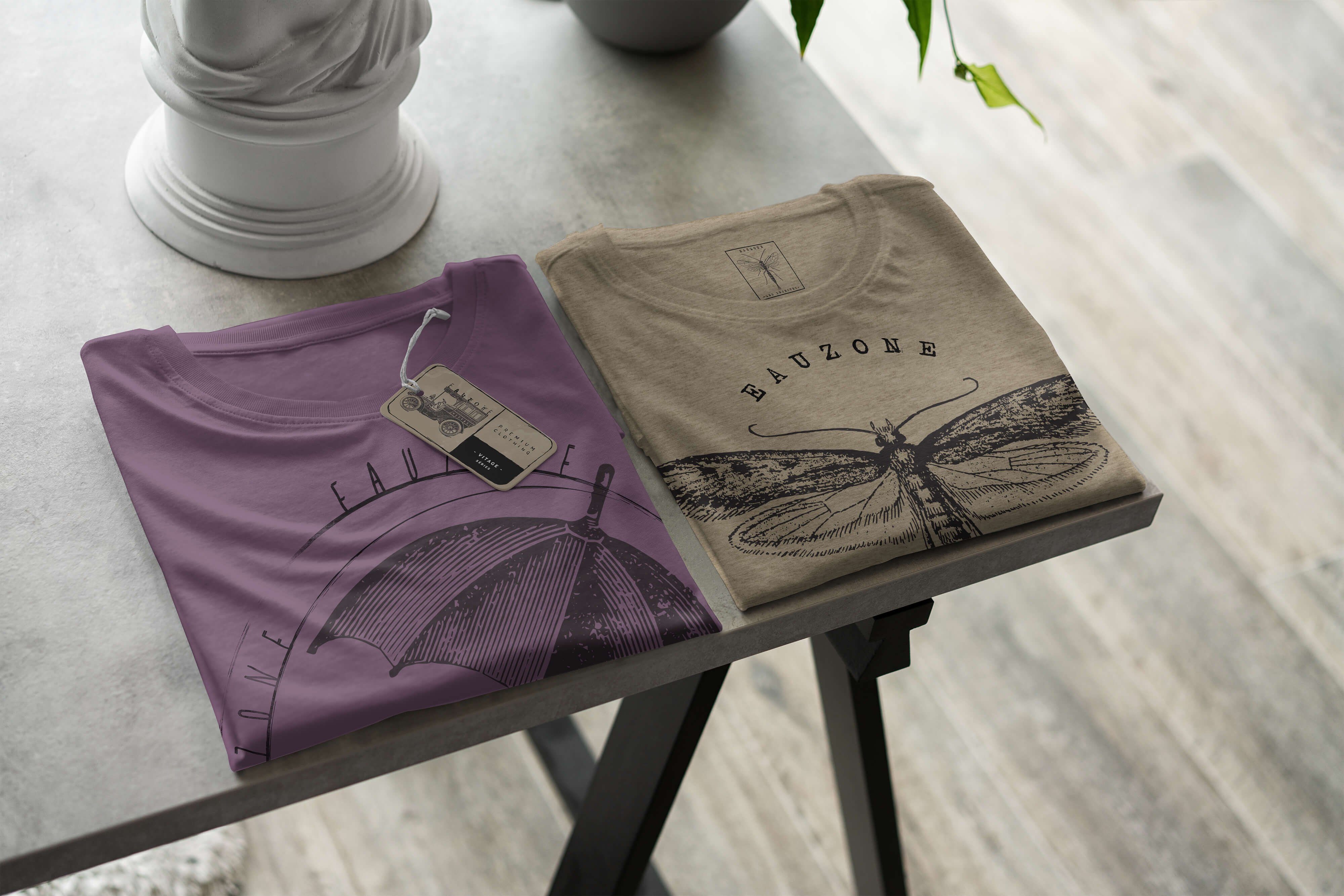 Art Sinus T-Shirt Vintage T-Shirt Herren Regenschirm Shiraz