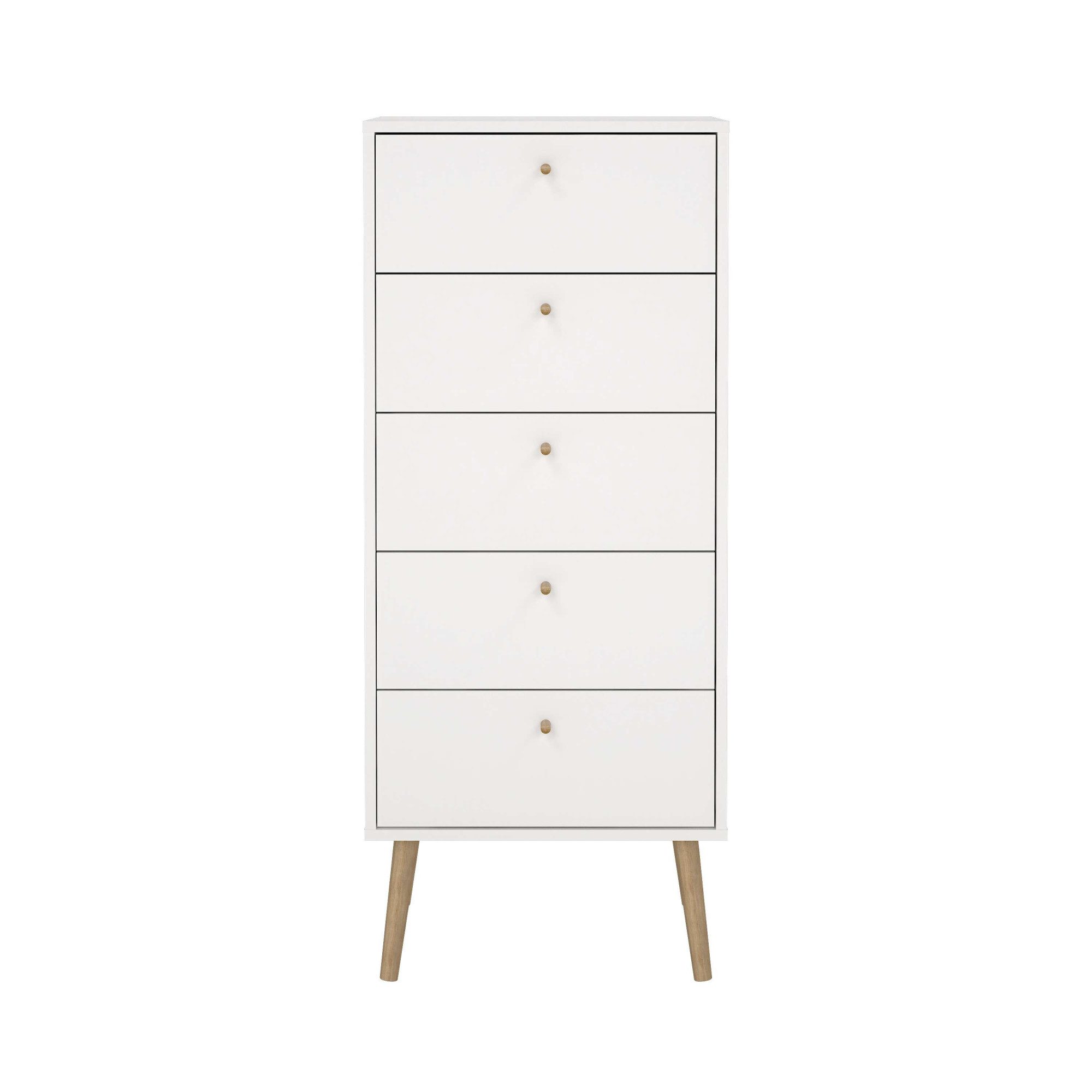 andas Highboard Bodo, Hochkommode, Aufbewahrung, Stauraum, mit 5 Schubladen günstig online kaufen