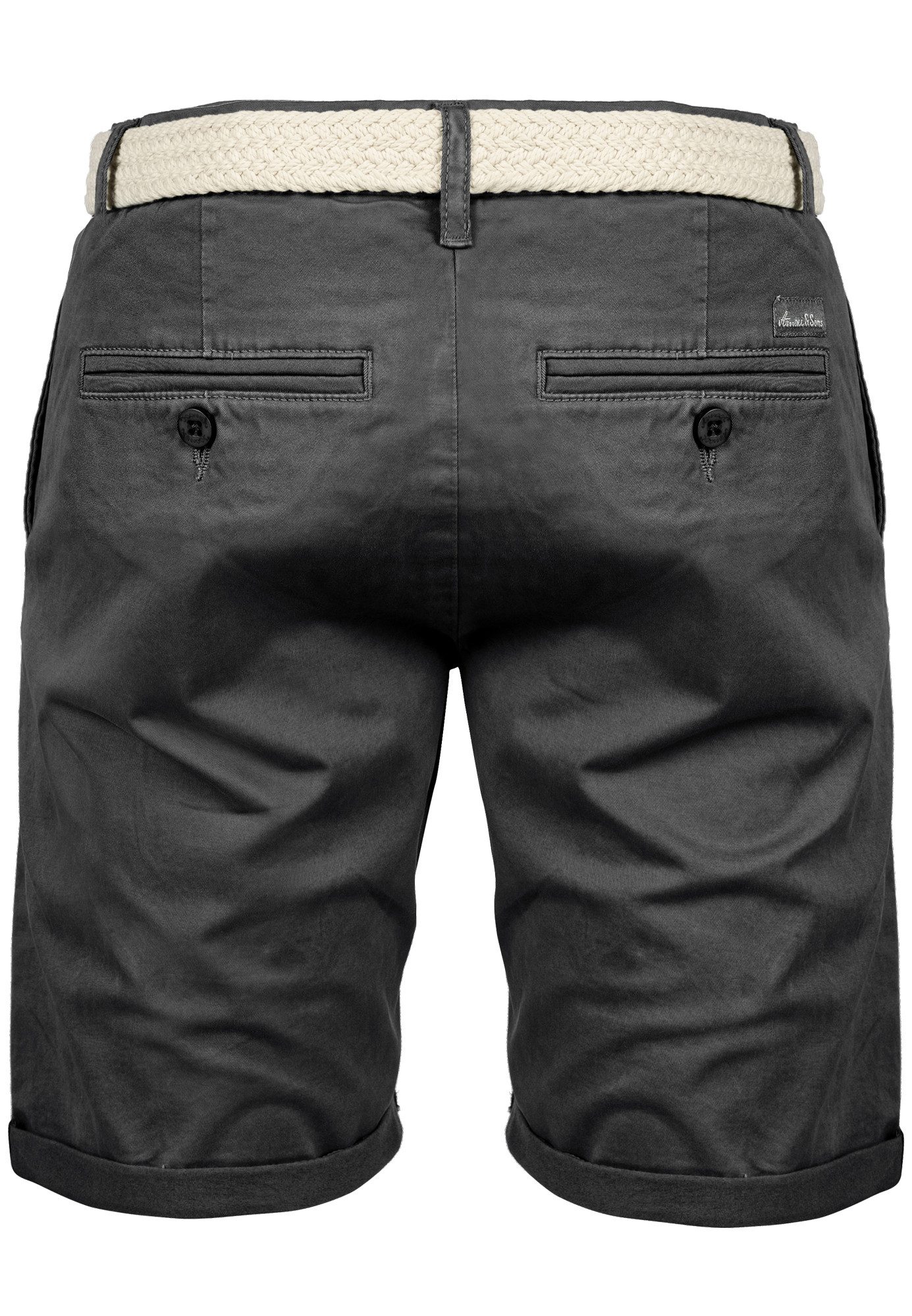 Amaci&Sons Chinoshorts BERWYN Chinoshort inkl. Gürtel günstig online kaufen