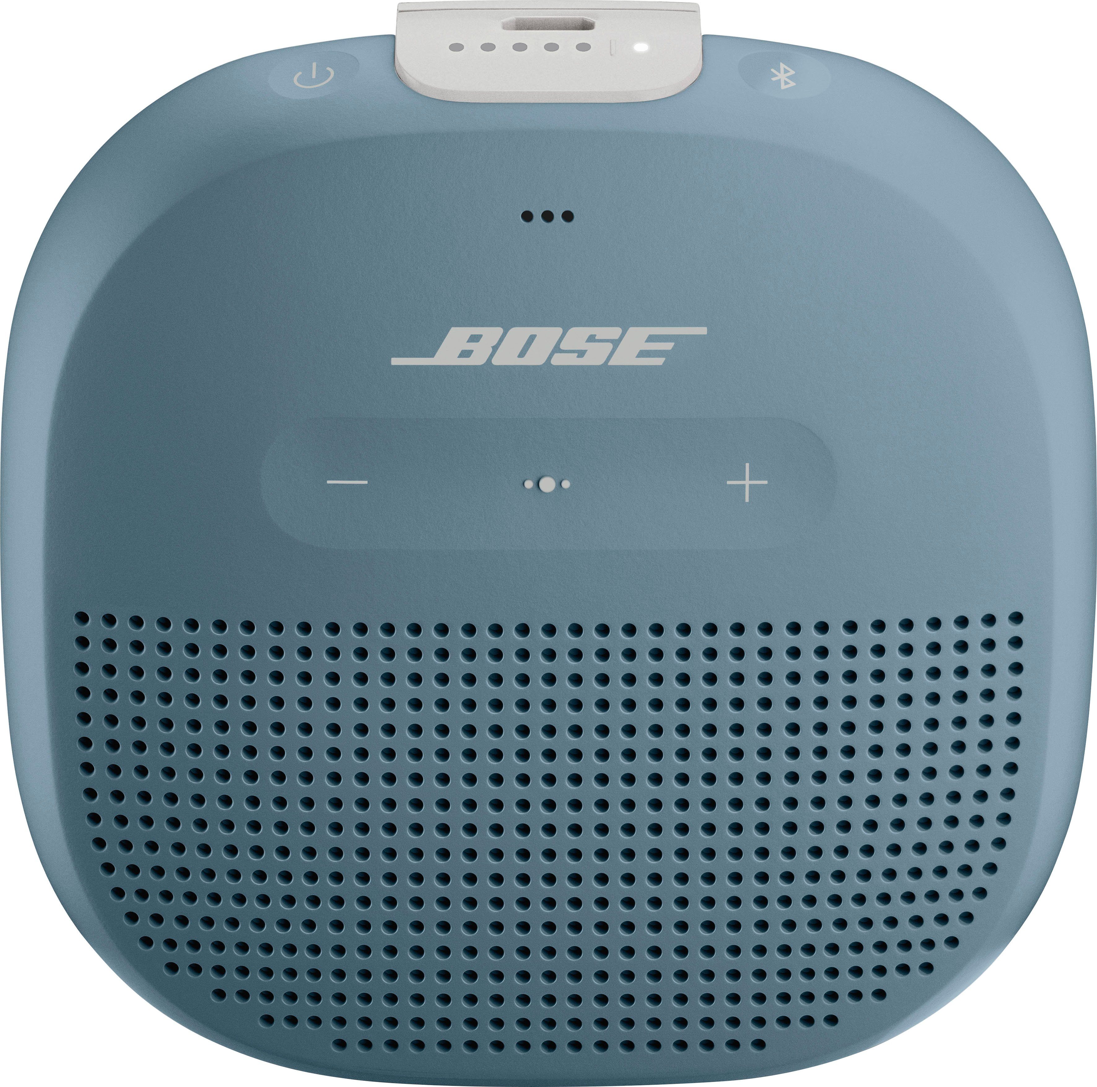 Bose SoundLink Micro Portable-Lautsprecher (Bluetooth, Micro Bluetooth, Kompatibel mit Amazon Echo Dot) blau