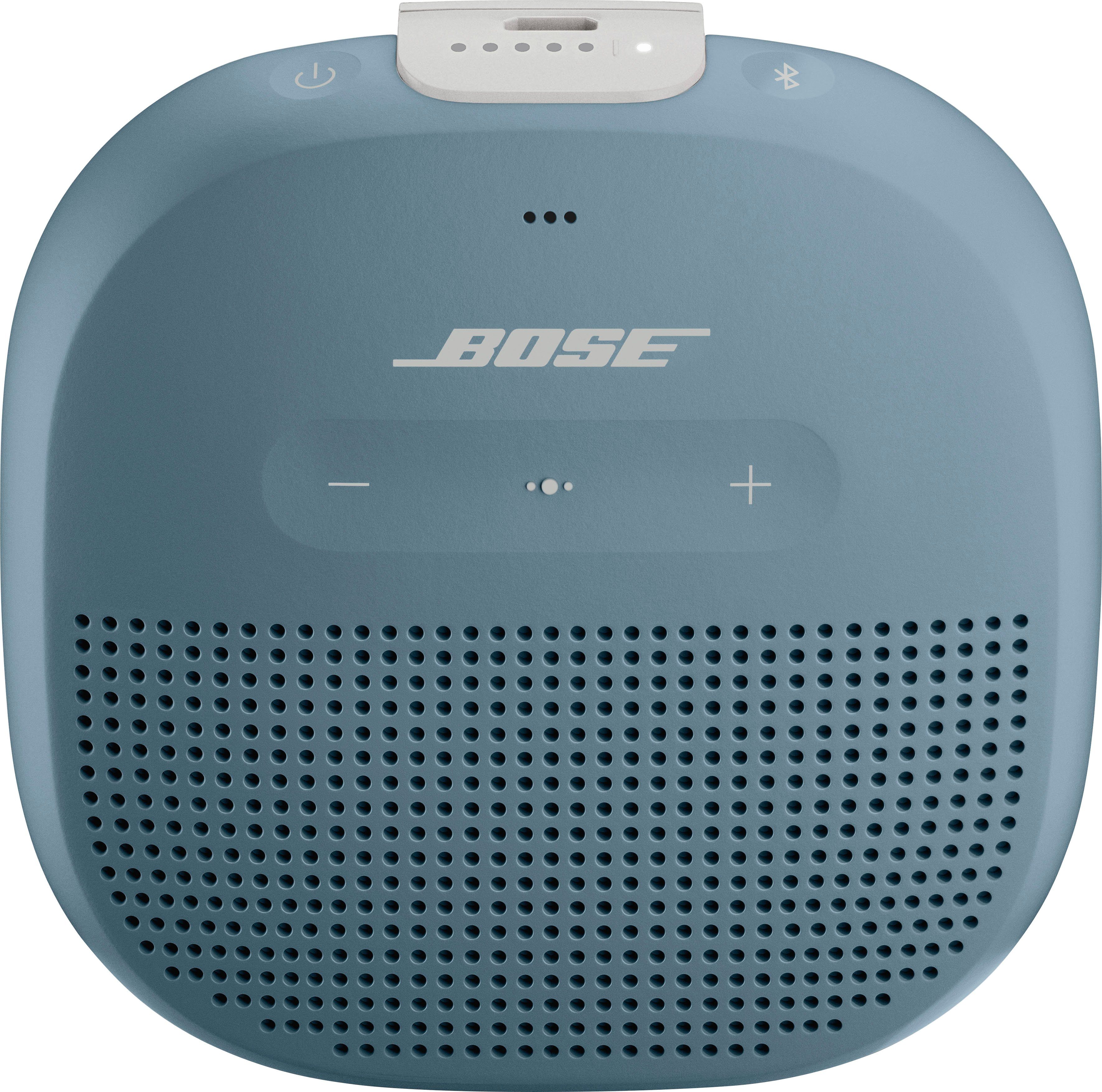 Bose Soundlink Micro tragbarer Колонки Portable-Lautsprecher (Bluetooth, Wasser- und Staubschutz (IP67),Partymodus: zwei Колонки verbinden)