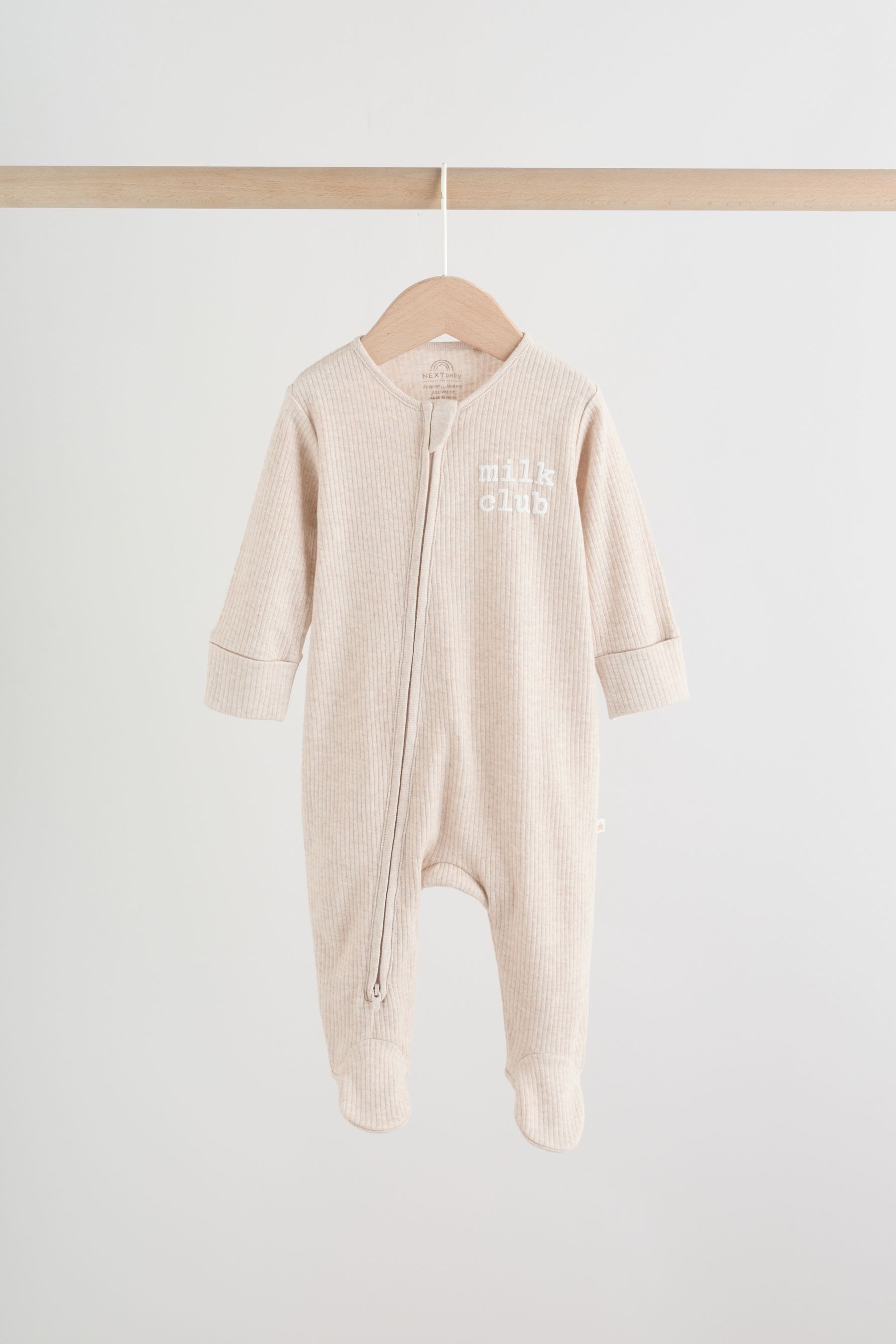 Next Schlafoverall Babyschlafanzüge mit Zweiwege-RV, 3er-Pack (3-tlg)