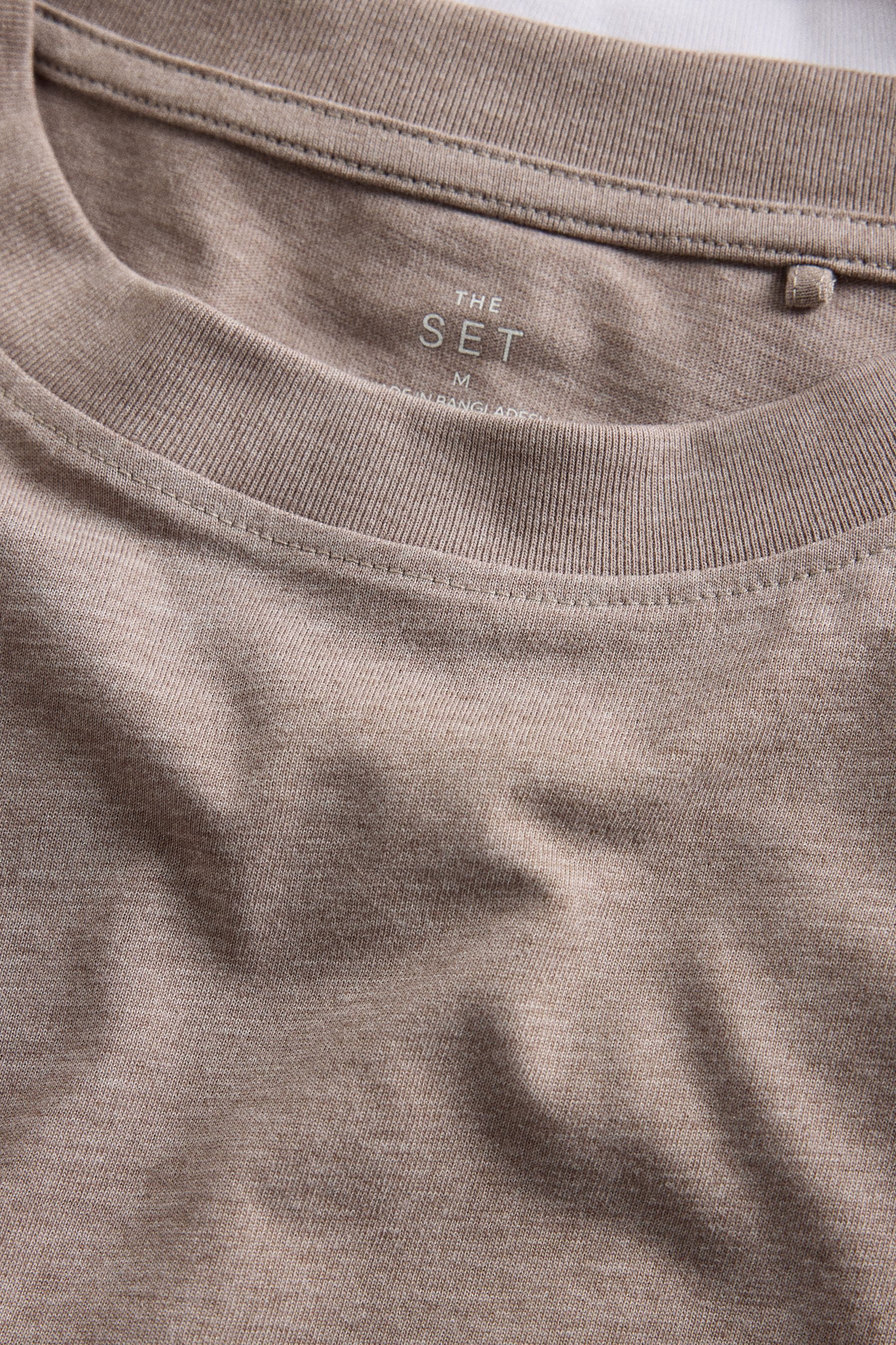 The Set Langarmshirt The Set Essential leichte Langarmshirts, 8er-Pack (8-tlg)
