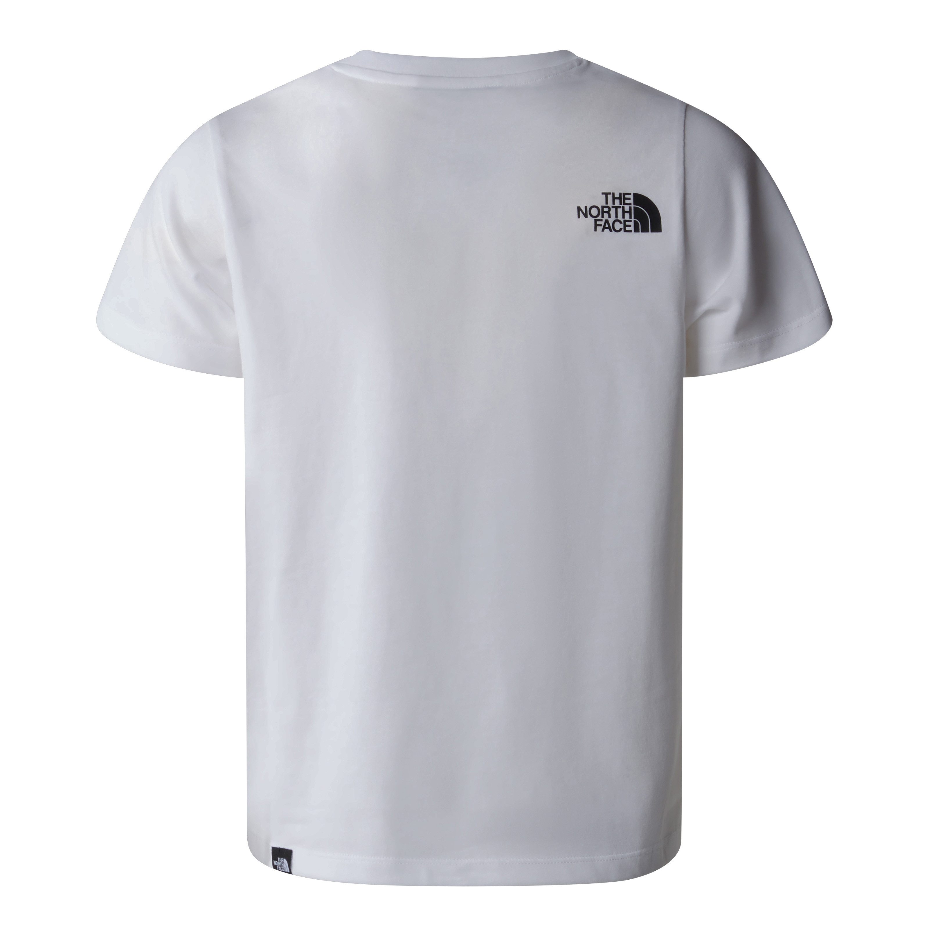 The North Face T-Shirt TEEN S/S SIMPLE DOME TEE sportlicher Stil, Kurzarm, mit Logodruck, aus Baumwollmischung
