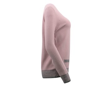 Passioni Strickpullover Pullover mit femininem Ausschnitt und angedeuteten Taschen