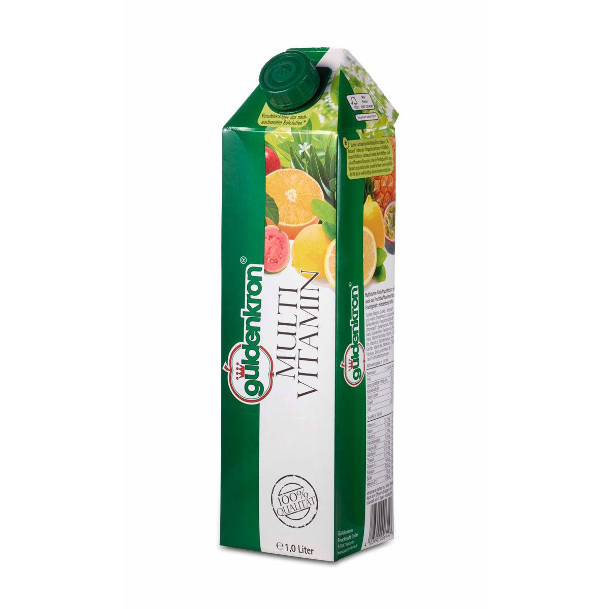 Güldenkron Saft, Güldenkron Multivitamin Nektar Getränk Schraubverschluss 1000ml