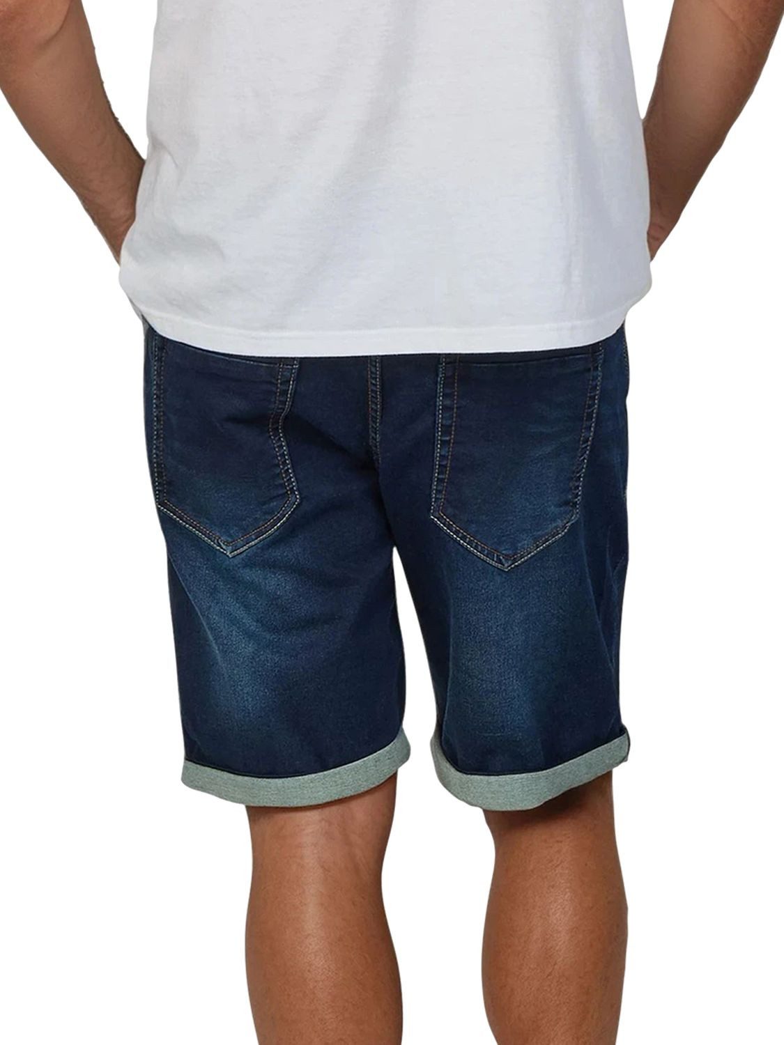 riverso Jeansshorts Herren Shorts RIVPaul Regular Fit Bermudashorts mit Stretch – Bild 2 von 4