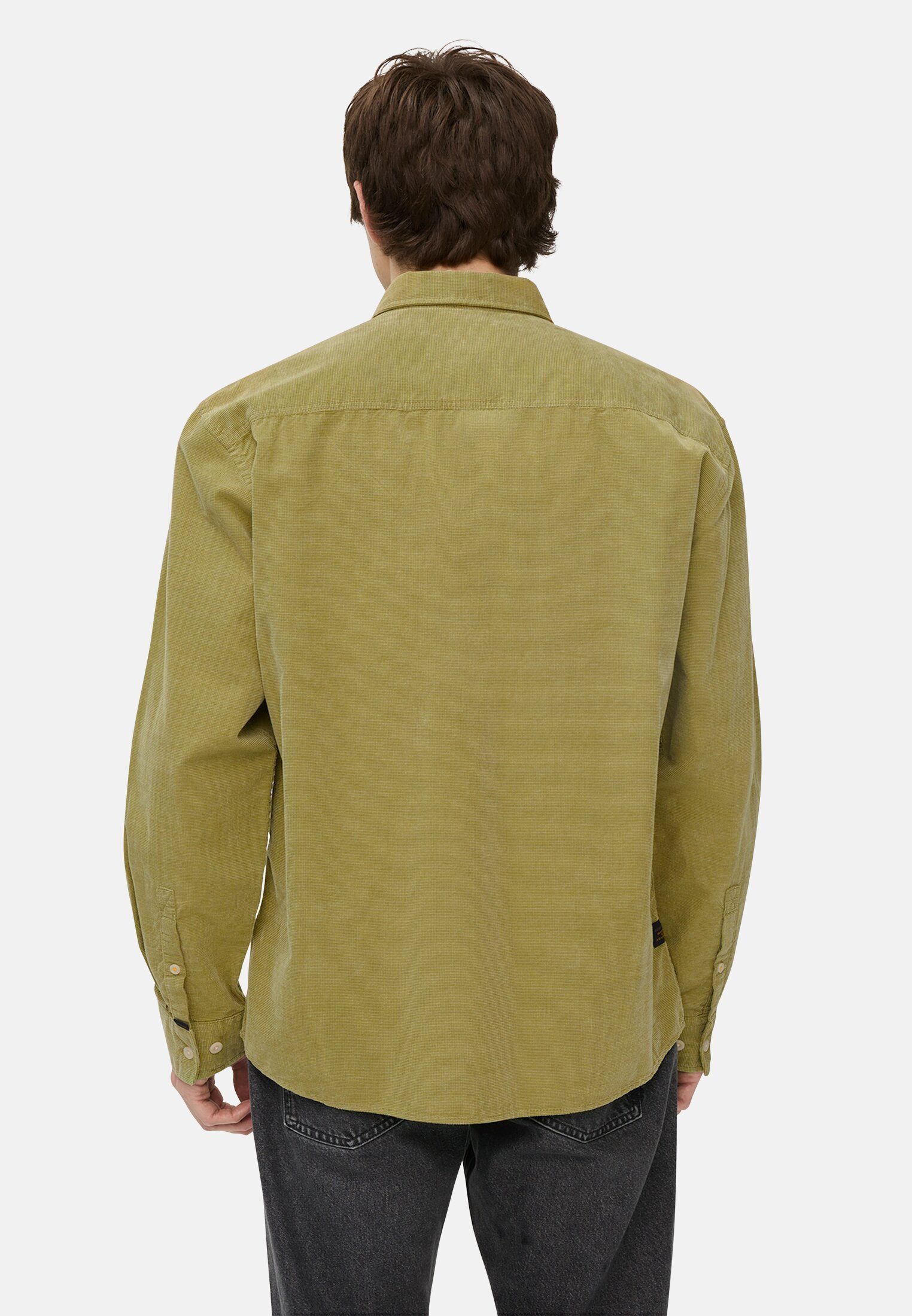 camel active Langarmhemd mit aufgesetzten Taschen Langarm Kentkragen Kentkr günstig online kaufen