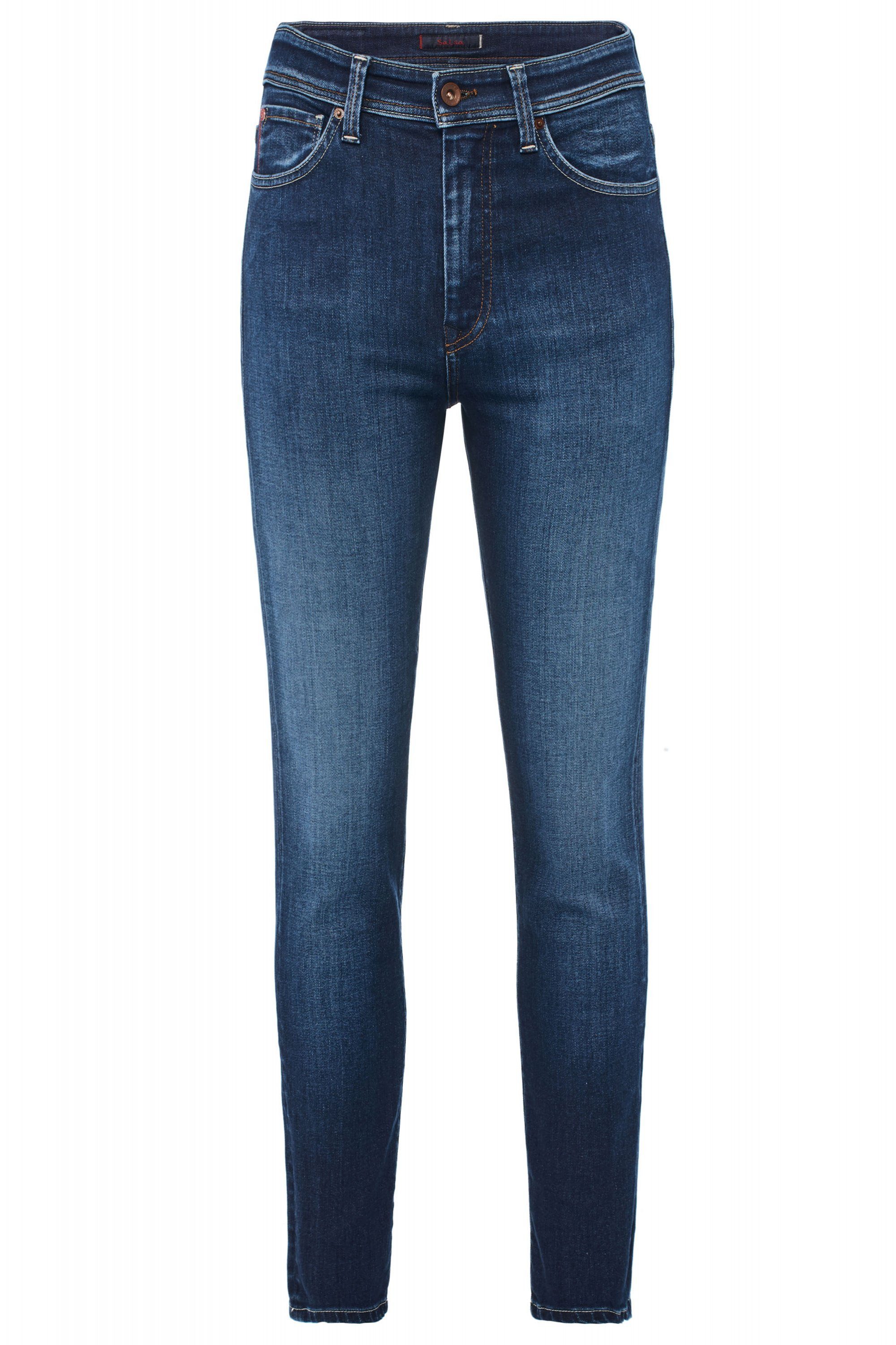 Stretch-Jeans SALSA JEANS ELEGANT SKINNY dark blue used 122865.8504