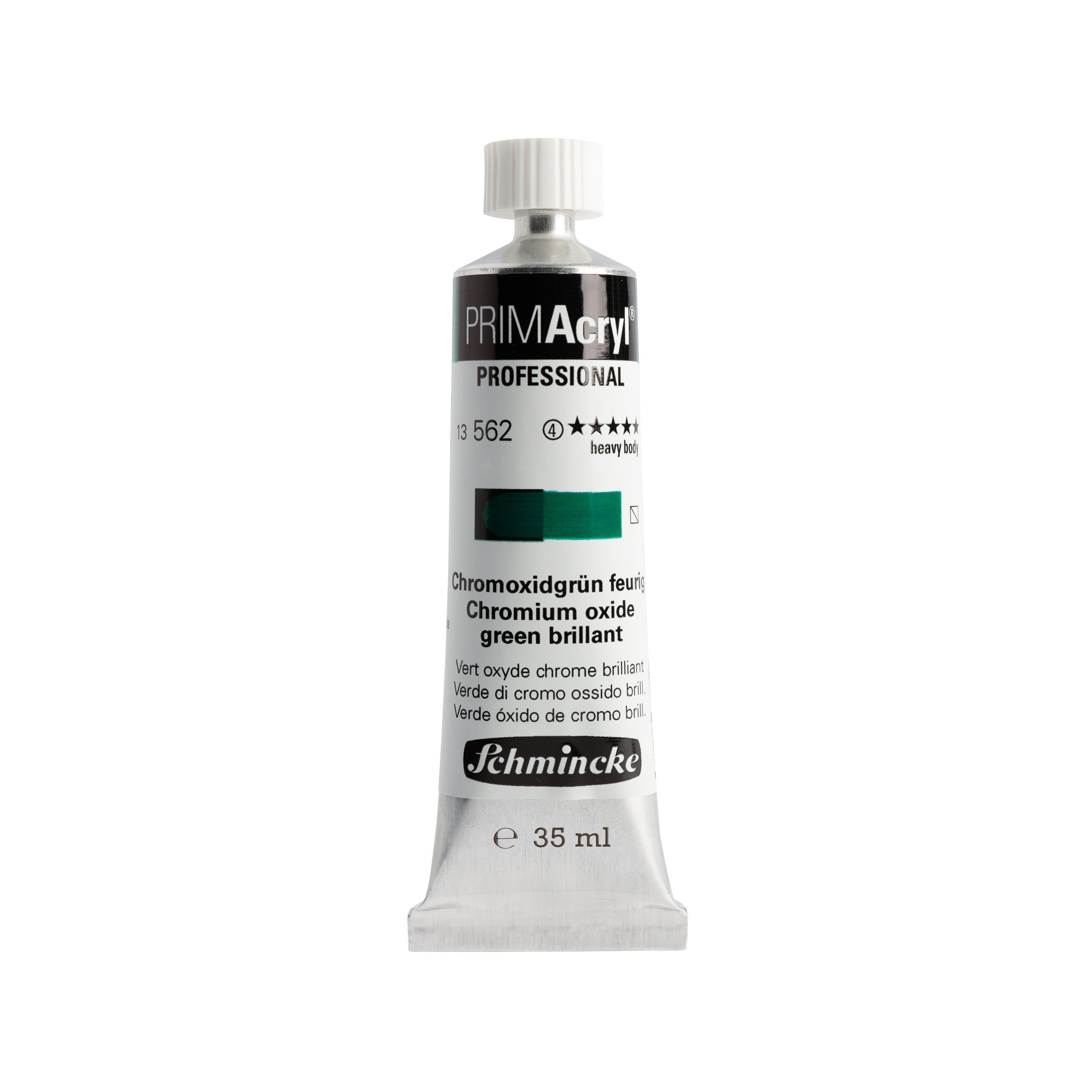 Schmincke Acrylfarbe 35ml PRIMAcryl Chromoxidgruen feurig Acryl 13 562 009
