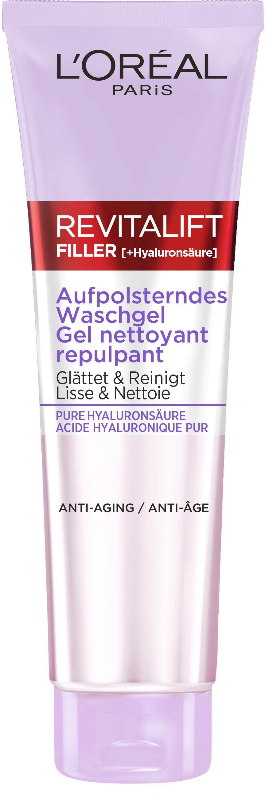 L'ORÉAL PARIS Gesichtsreinigungsgel Revitalift Filler Aufpolsterndes Waschgel