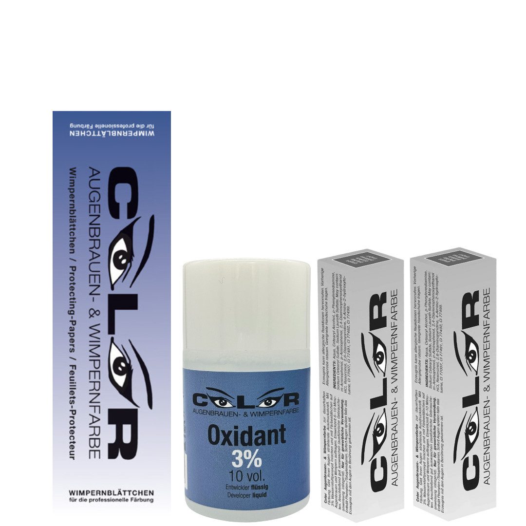 Comair Germany Augenbrauenfarbe Color Augenbrauen- & Wimpernfarbe Set