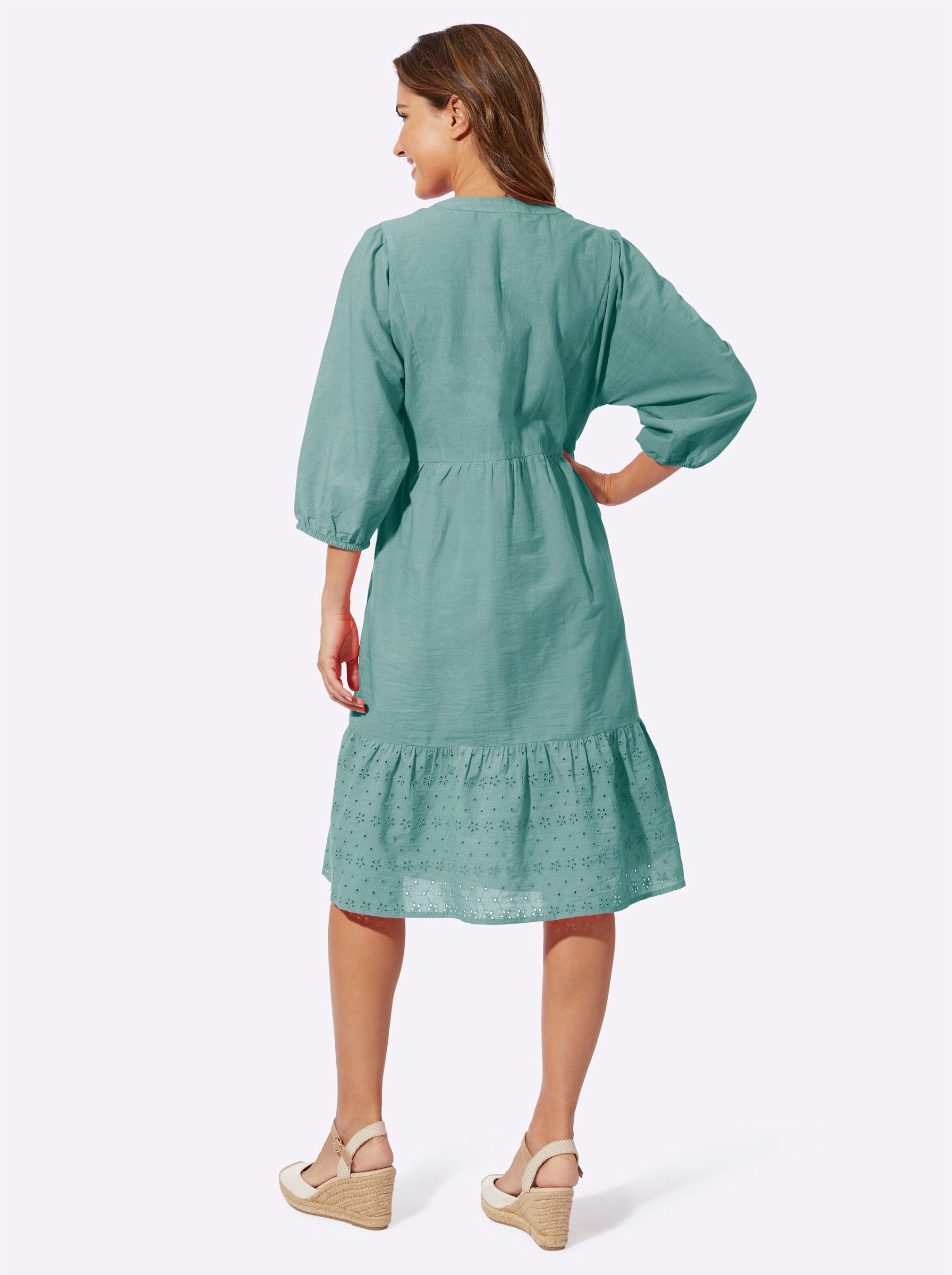 Sieh an! Etuikleid Baumwollkleid günstig online kaufen