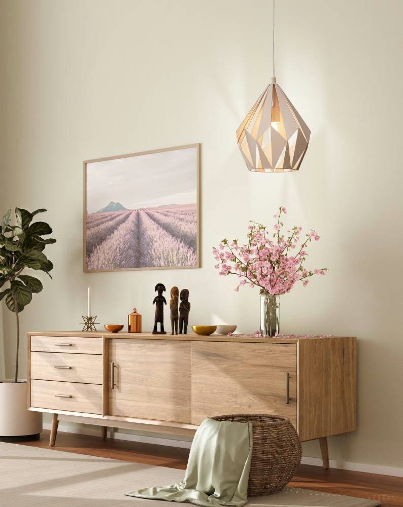 EGLO Hängeleuchte CARLTON-P, ohne Leuchtmittel, Vintage Pendelleuchte, Retr günstig online kaufen