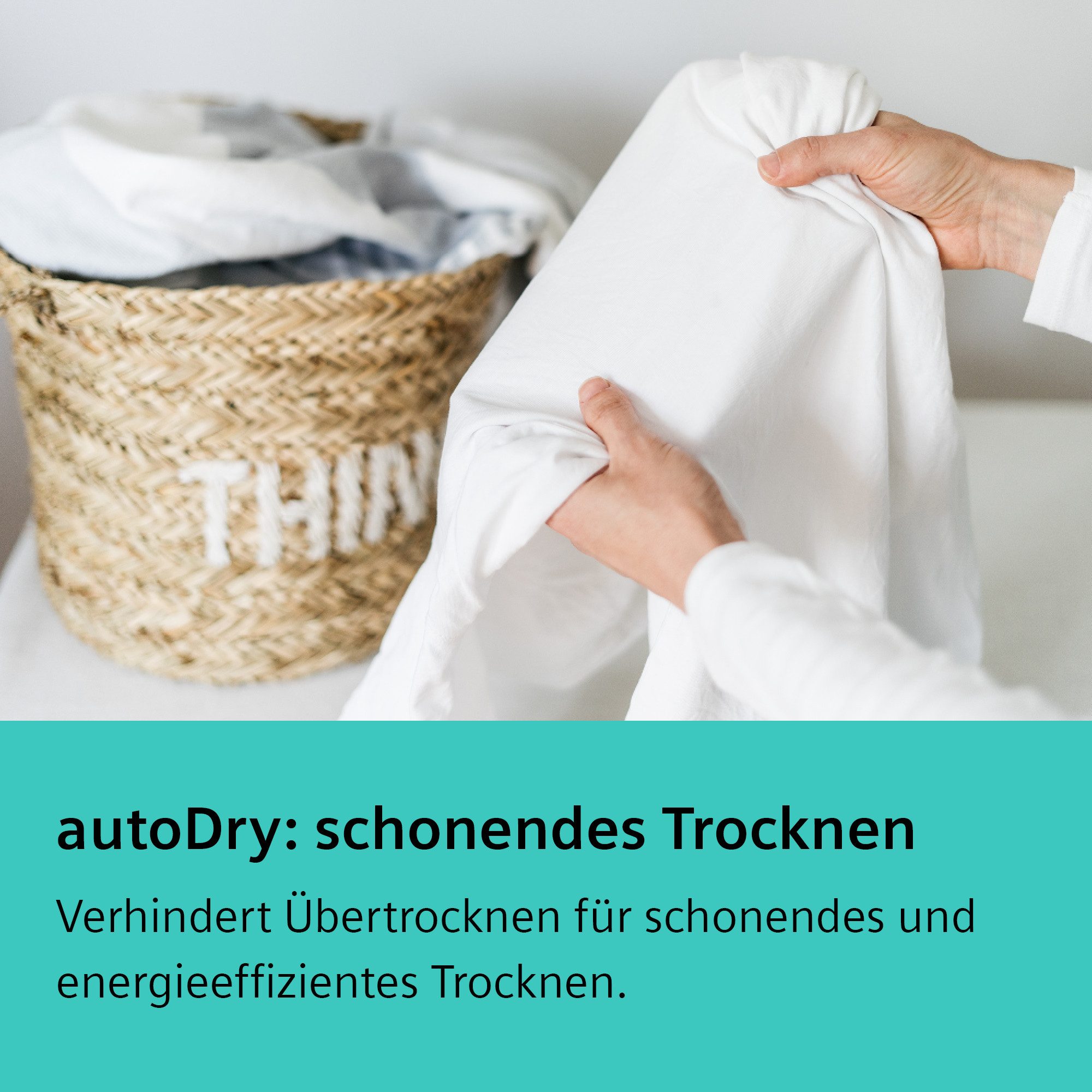 SIEMENS Wärmepumpentrockner iQ700 WQ45B2B40, Selbstreinigender Kondensator, intelligentDry, autoDry, Home Connect – Bild 5 von 5
