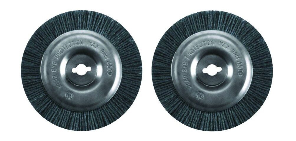 Primaster Unkrautstecher Primaster Nylonbürsten Set für PMAF 20 2 Stück im