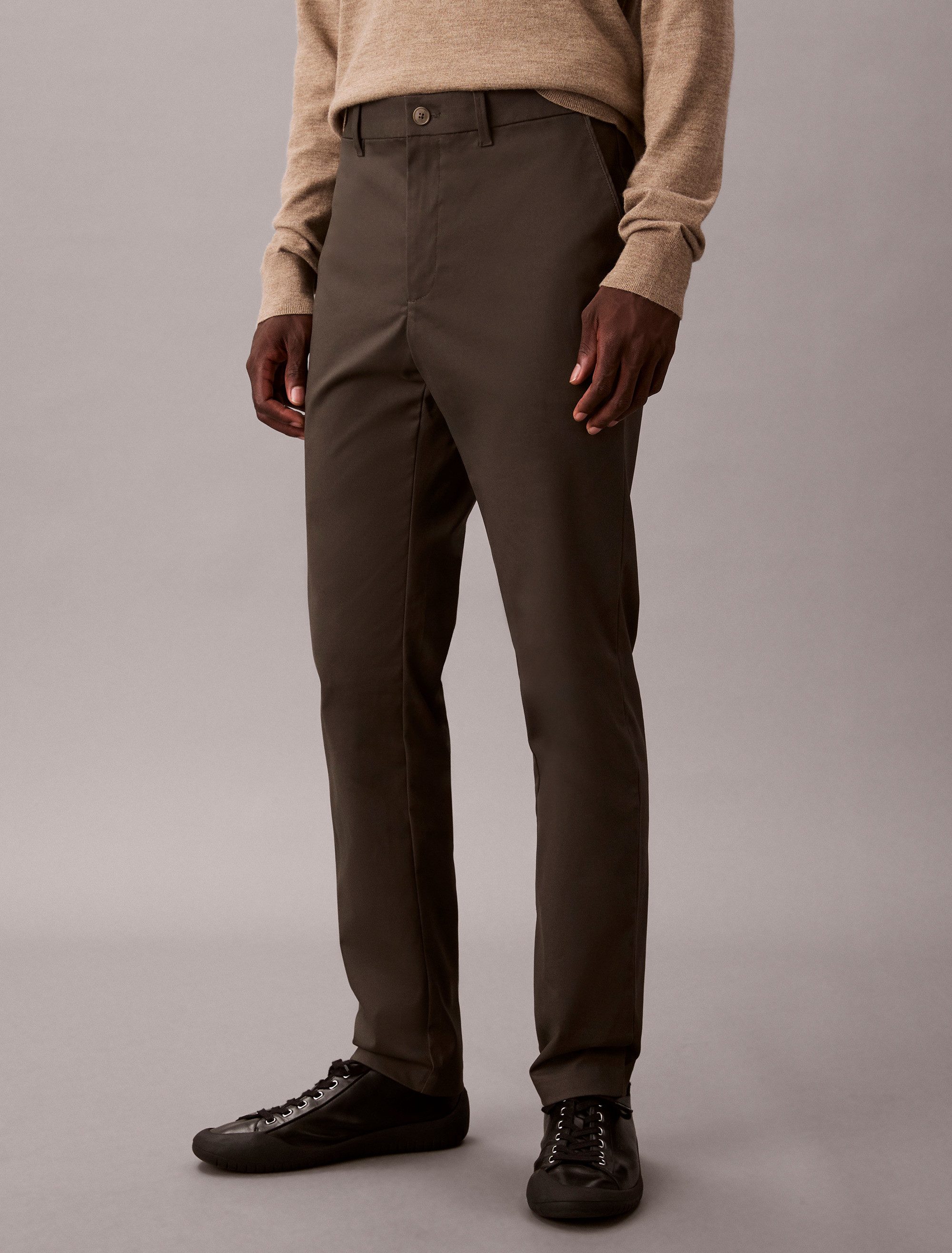 Calvin Klein Chinohose SLIM SATEEN CHINO günstig online kaufen