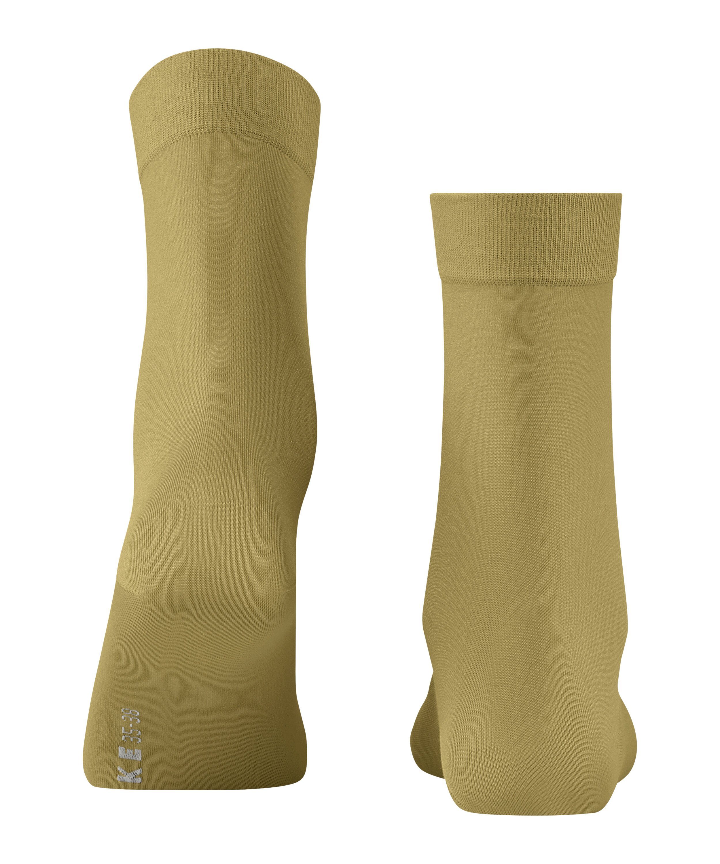 FALKE Socken Cotton (1-Paar) Touch olive (7298)