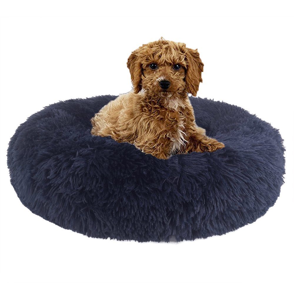 SLPRO Tierbett Hundebett flauschig & waschbar Hundekissen für kleine & große Hunde, aus weichem Flanell Material und dicker weicher PP-Baumwolle, atmungsaktiv, rutschfest, erholsamer Schlaf, S-XXL