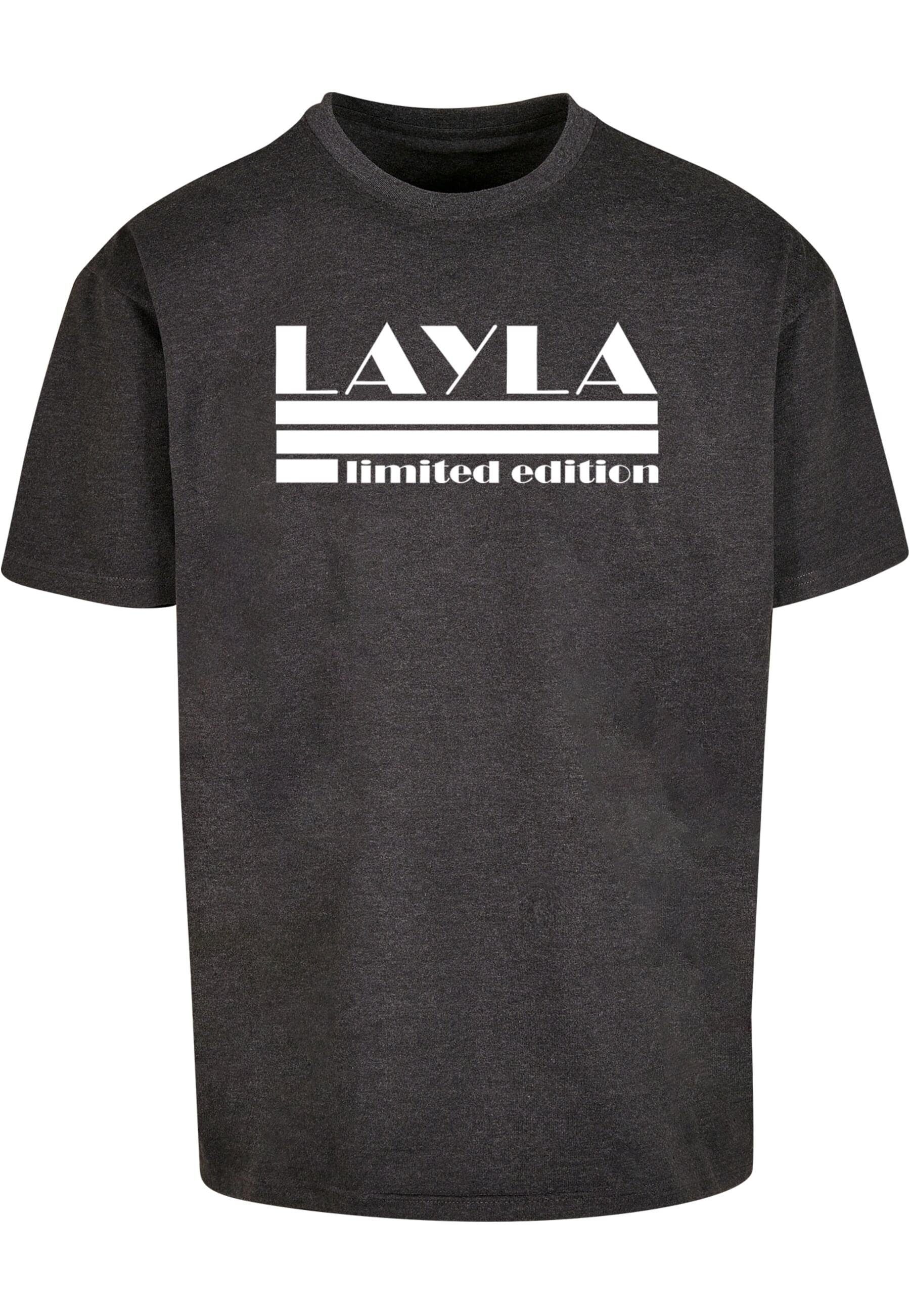 Merchcode T-Shirt Herren Layla - Limited Edition X Heavy Oversize Tee (1-tlg) charcoal