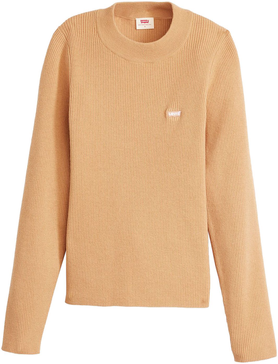 Levi's® Strickpullover CREW RIB SWEATER mit Batwing Logo
