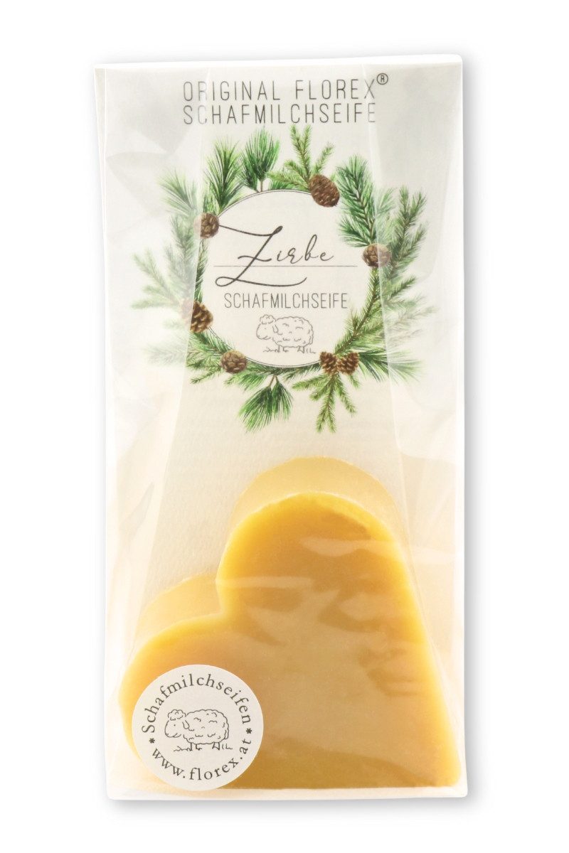 Gerlinde Hofer _ Florex GmbH Zirbenkissen Schafmilchseife - HERZ ZIRBE