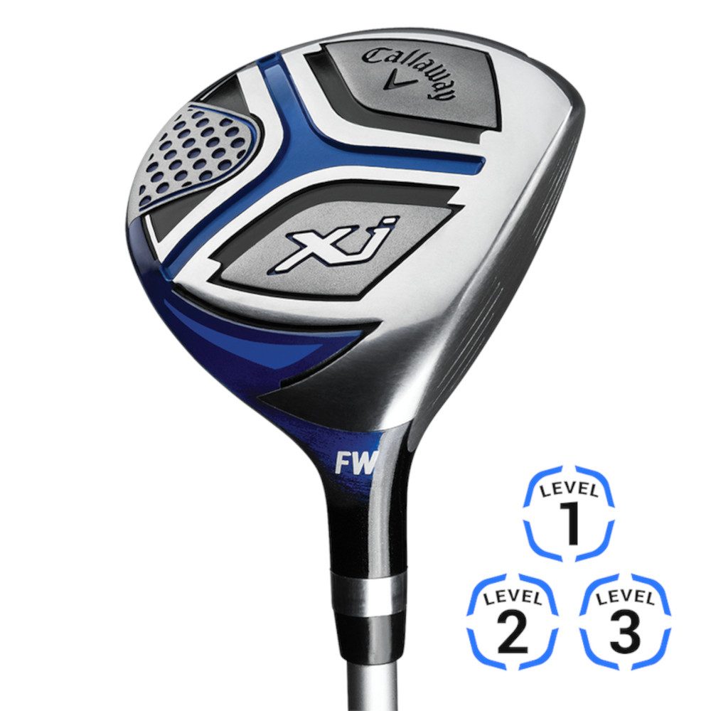 Callaway Eisenschläger Callaway Juniorset XJ-1 4-teilig Rechtshand Blau/Weiß