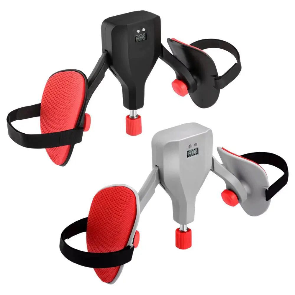 Kraftbänder Widerstandstrainer, 10-35 kg, Beintrainer mit Zählfunktion