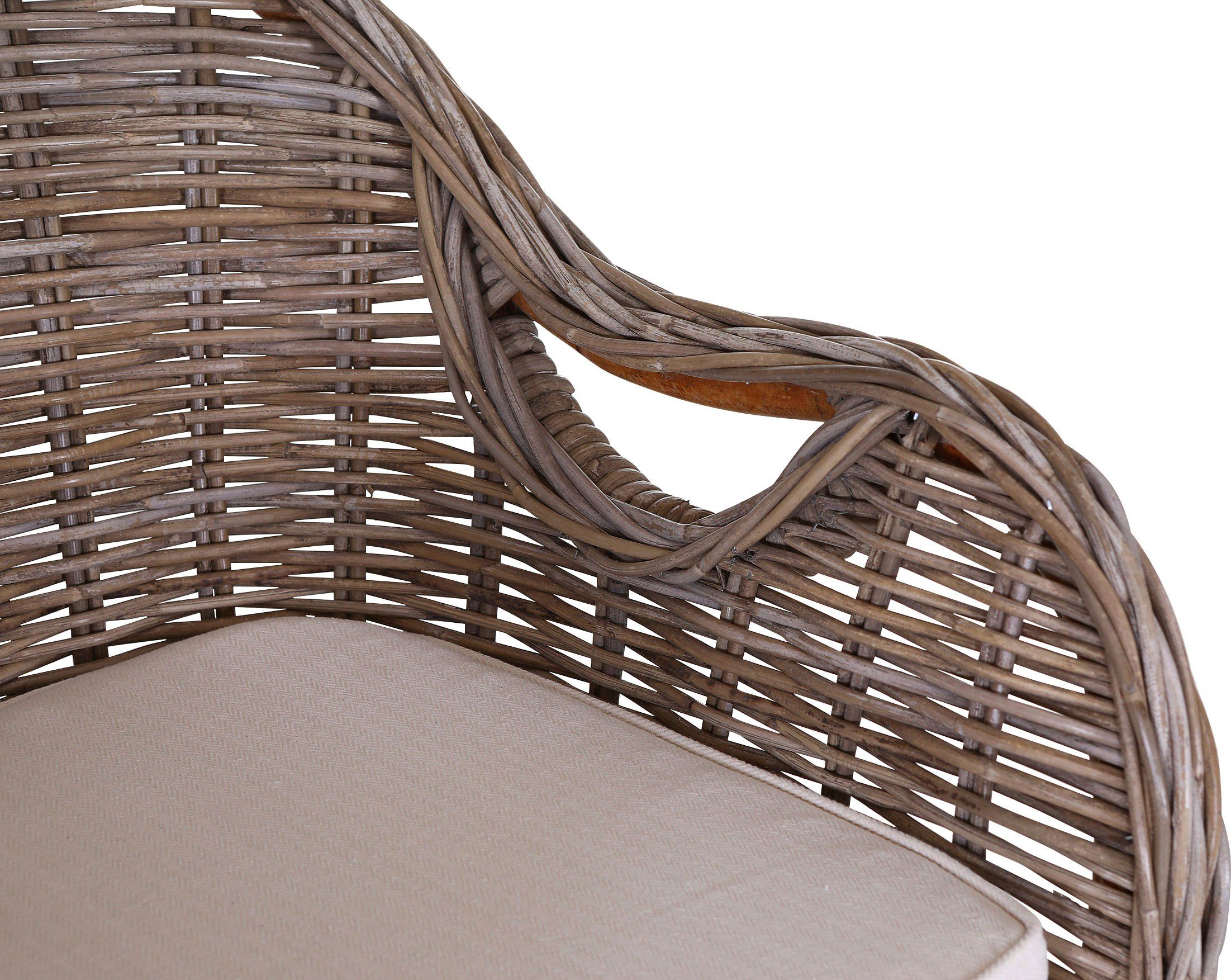 Gutmann Factory Stuhl Spy, Rattan Sessel