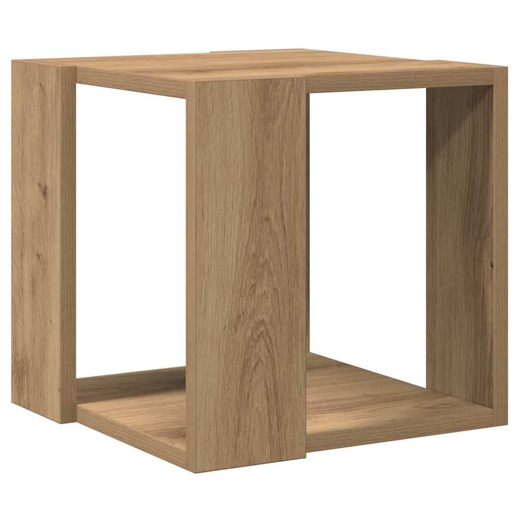vidaXL Couchtisch Couchtisch Artisan-Eiche 32 x 32 x 30 cm Holzwerkstoff (1 günstig online kaufen