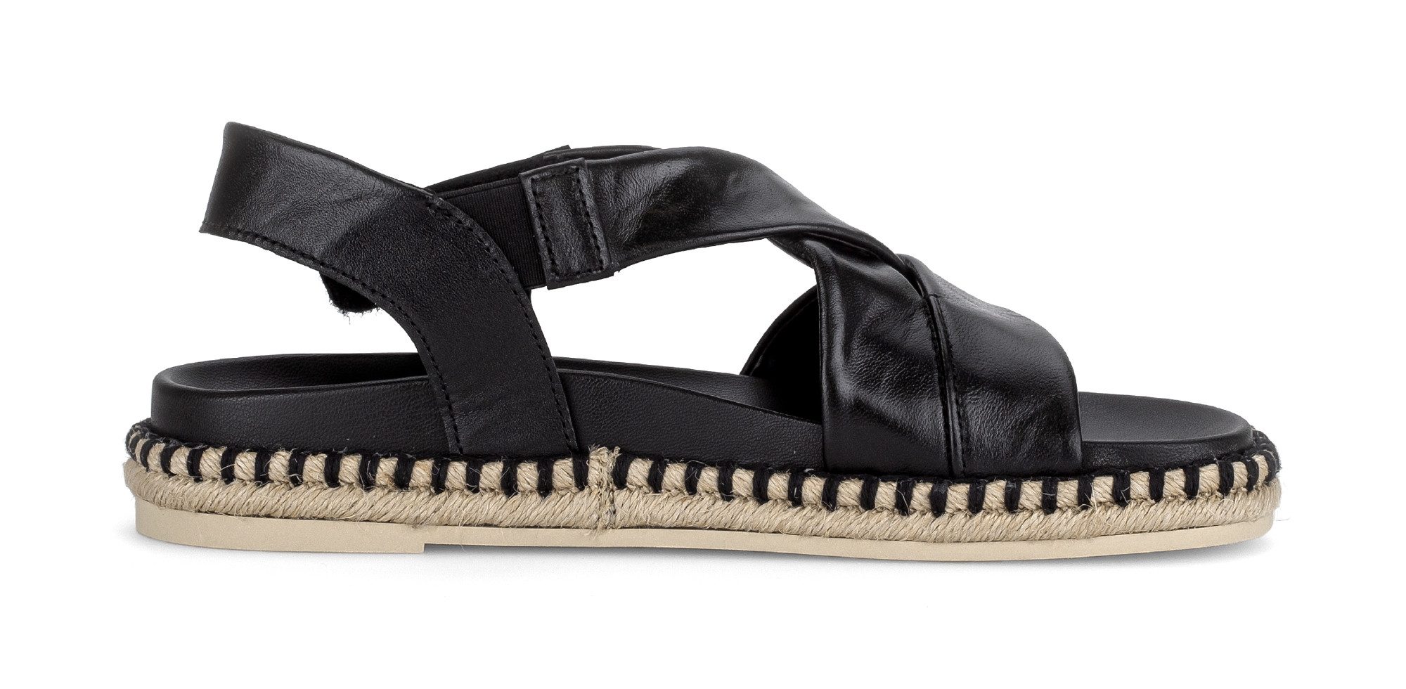 Gabor Riemchensandale Plateau, Sandalette mit weichen Riemchen