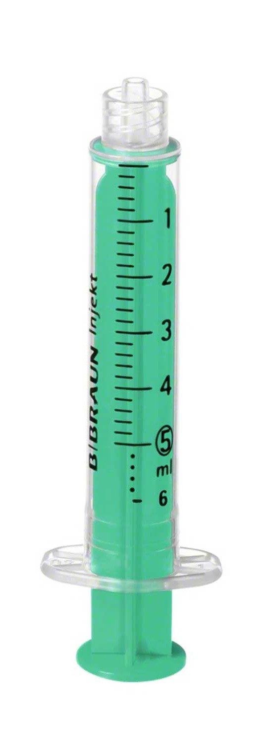 B. Braun Absaugspritze Injekt® Solo - 2-teilige Einmalspritzen - 2 ml - Lock