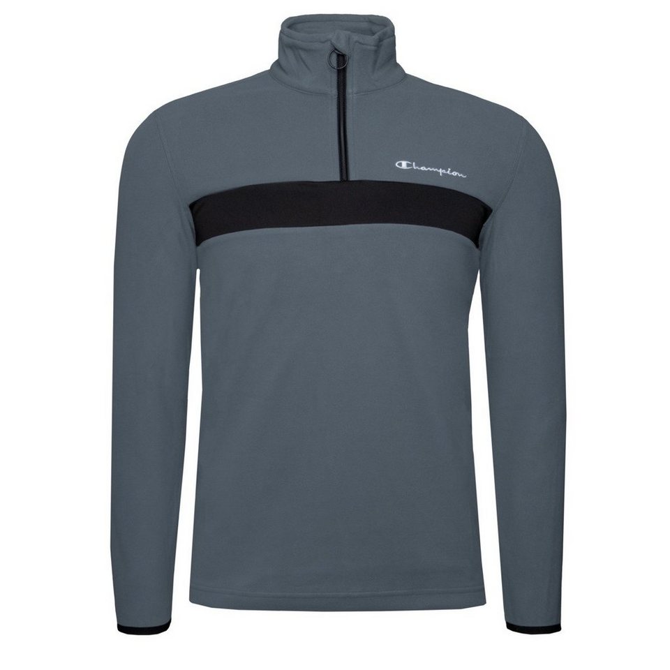 Champion Sweatshirt Half Zip Herren, Elastische Ärmelbündchen für optimale  Passform