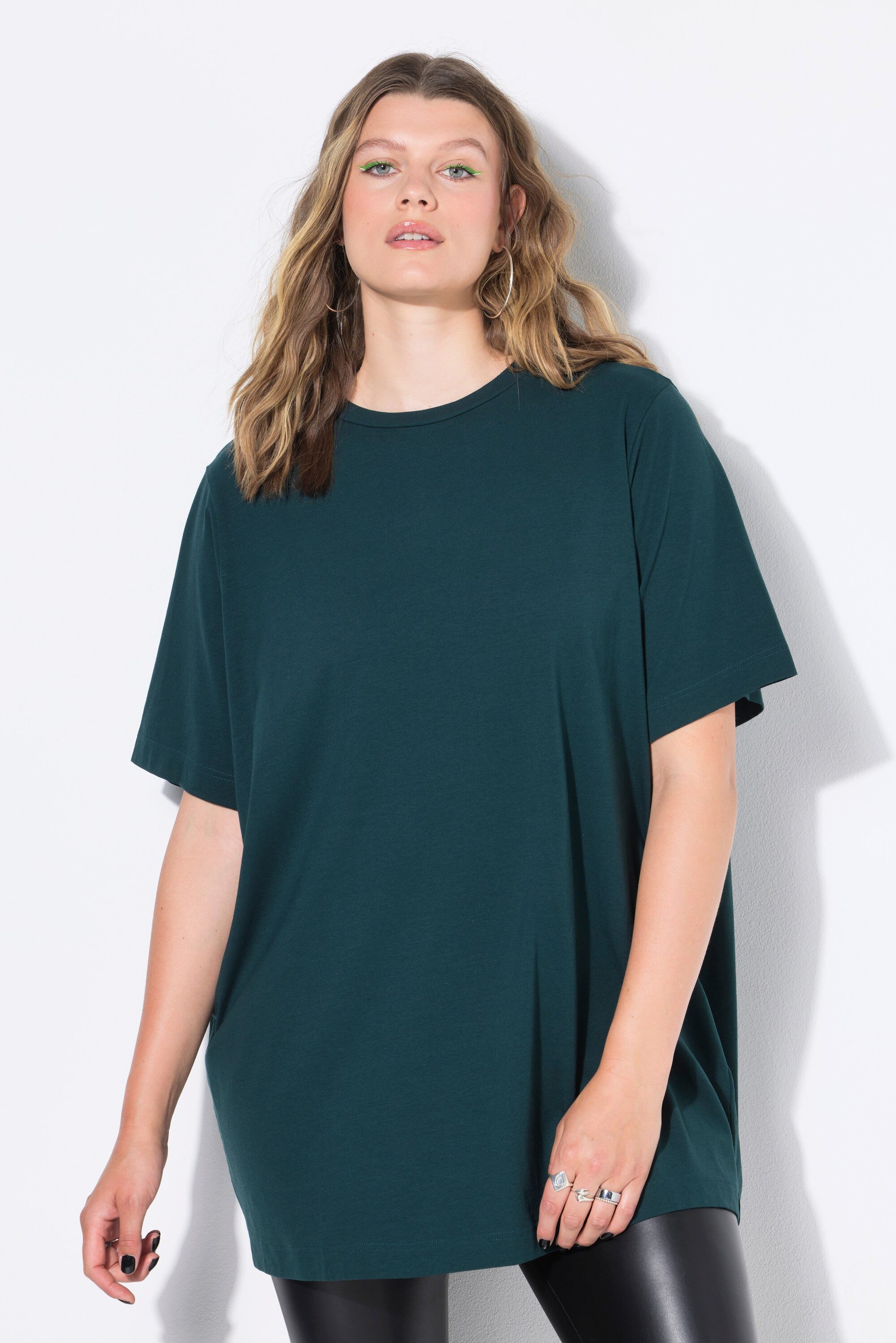 Studio Untold Longshirt Longshirt langer Classic Shape Halbarm günstig online kaufen