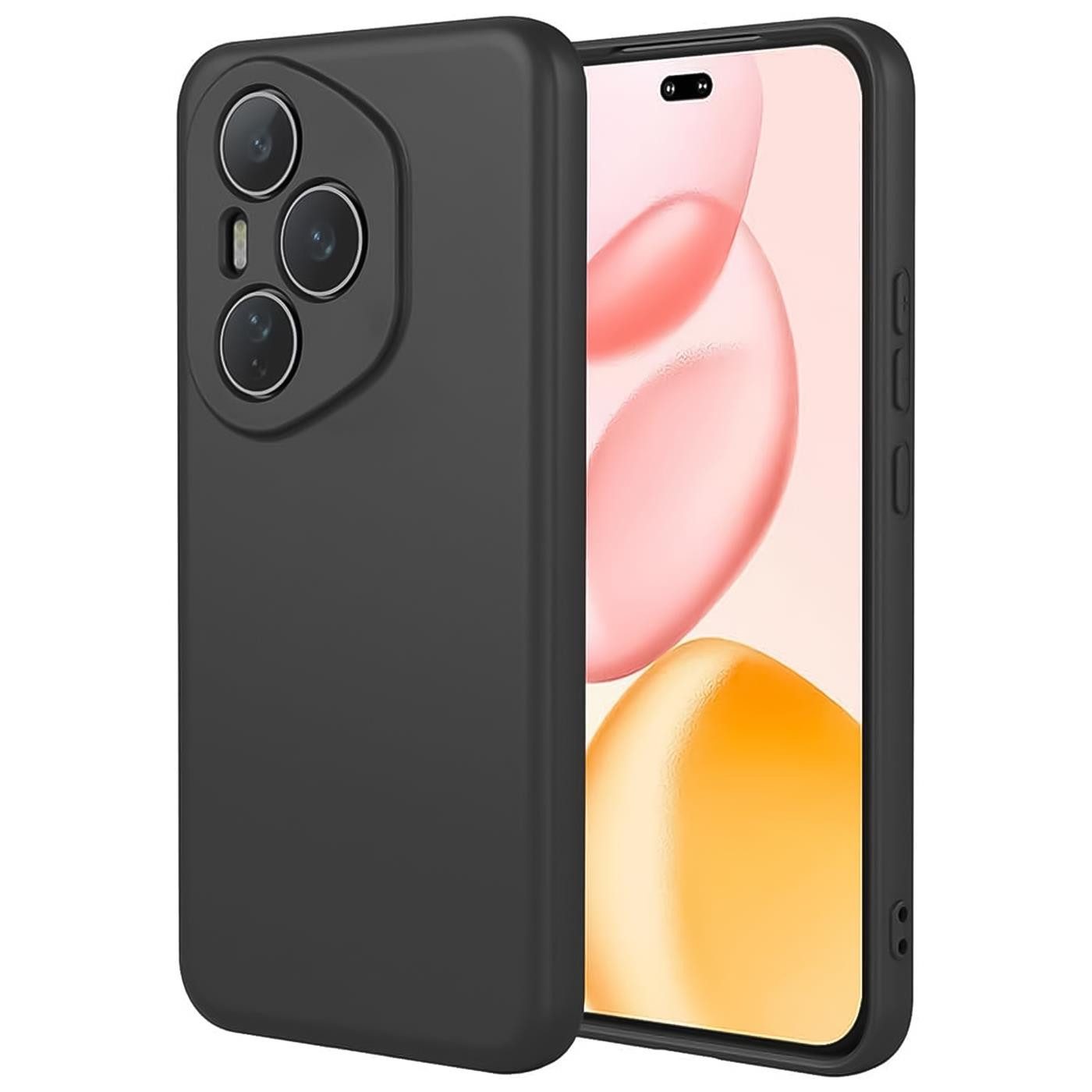 CoolGadget Handyhülle Black Series Handy Hülle für Honor 400 Pro 6,7 Zoll, Edle Silikon Schlicht Robust Schutzhülle für Honor 400 Pro Hülle