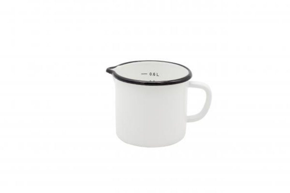 Krüger Milchtopf Milchtopf m. A. 10 cm weiß 4101, (1-tlg)