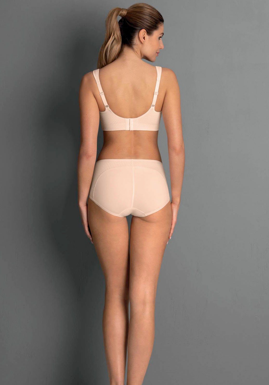 Anita Active Sport-BH Air Control Deltapad doppellagige Cups, gepolsterte Träger, mit Print, feminin, weich