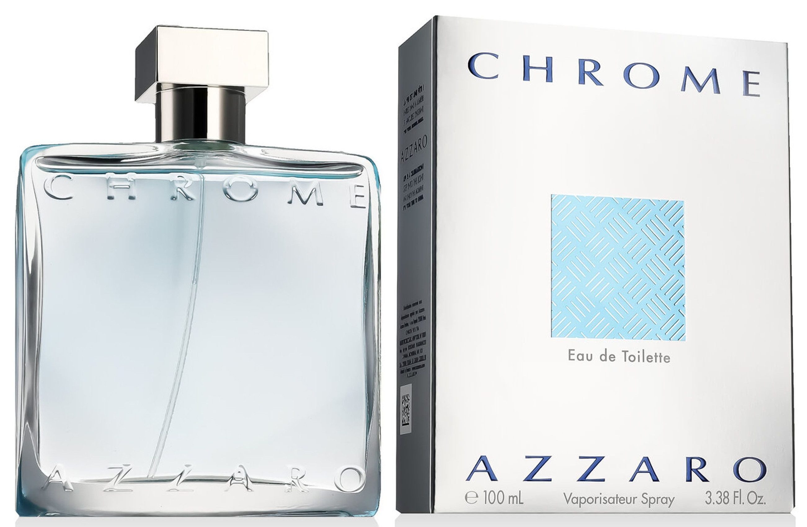 Azzaro Eau de Toilette Chrome EDT Herren Spray, Frisch-zitrischer Duft mit Moschus, Koriander und Sandelholz