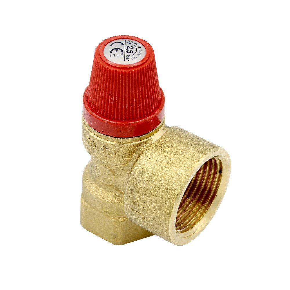 Caleffi Thermostatventil Membran Sicherheitsventil 3/4 Zoll 2,5 bar Überdruckventil