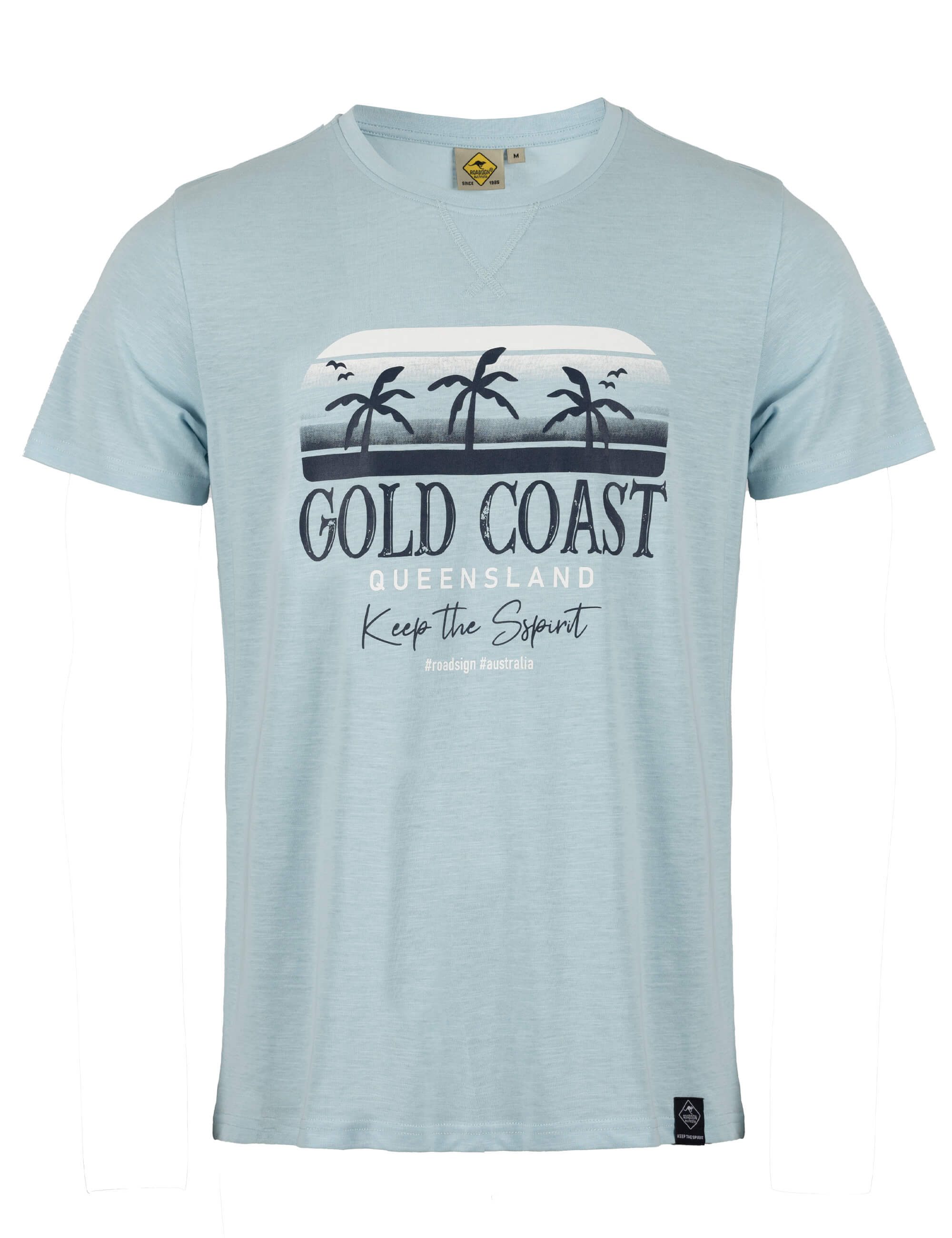 ROADSIGN australia T-Shirt Ocean Coast (1, 1-tlg., 1) mit Frontmotiv, weiche Baumwolle, sportlich lässiger Sommer-Look