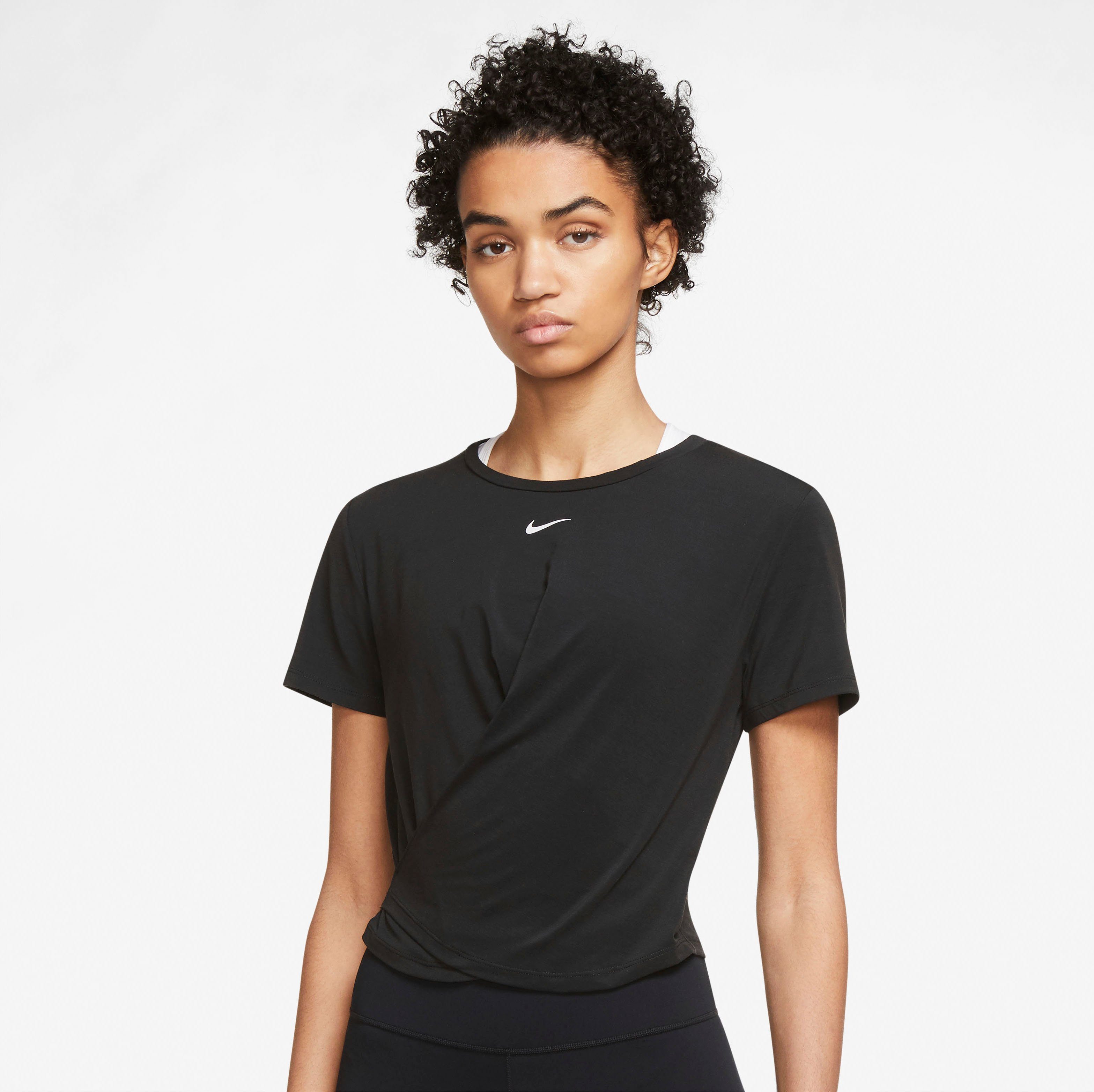 Nike T-Shirt Dri-FIT One Luxe Women's Twist Standard Fit Short-Sleeve Top