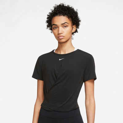 Nike T-Shirt »Dri-FIT One Luxe Women's Twist Standard Fit Short-Sleeve Top«
