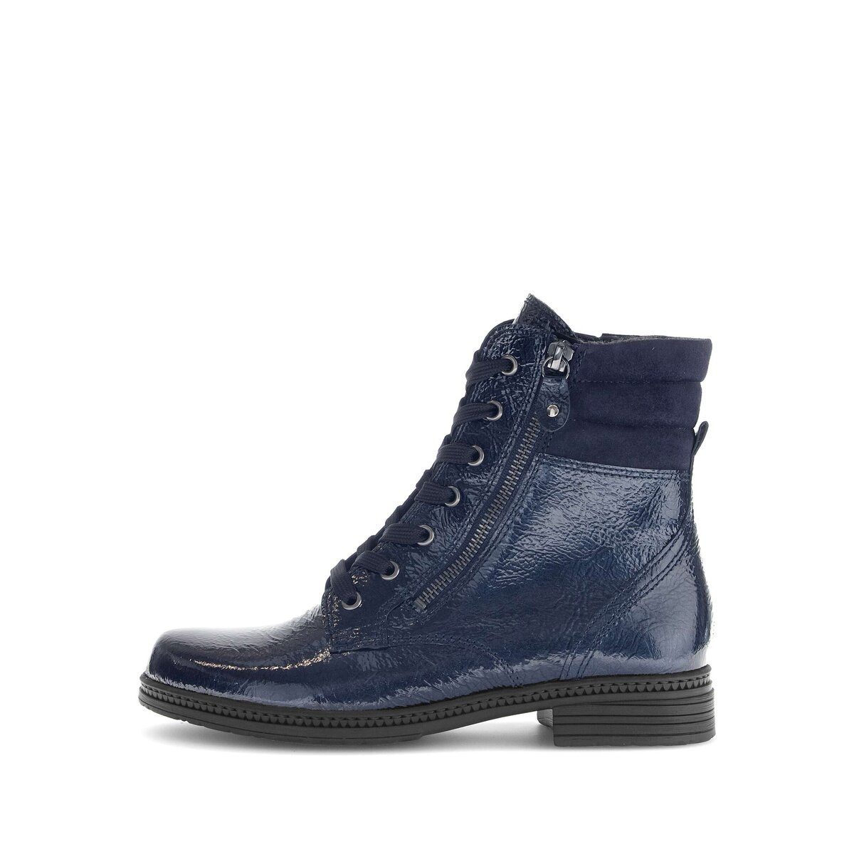 Gabor Schnürstiefelette Materialmix Leder Schnürstiefelette günstig online kaufen