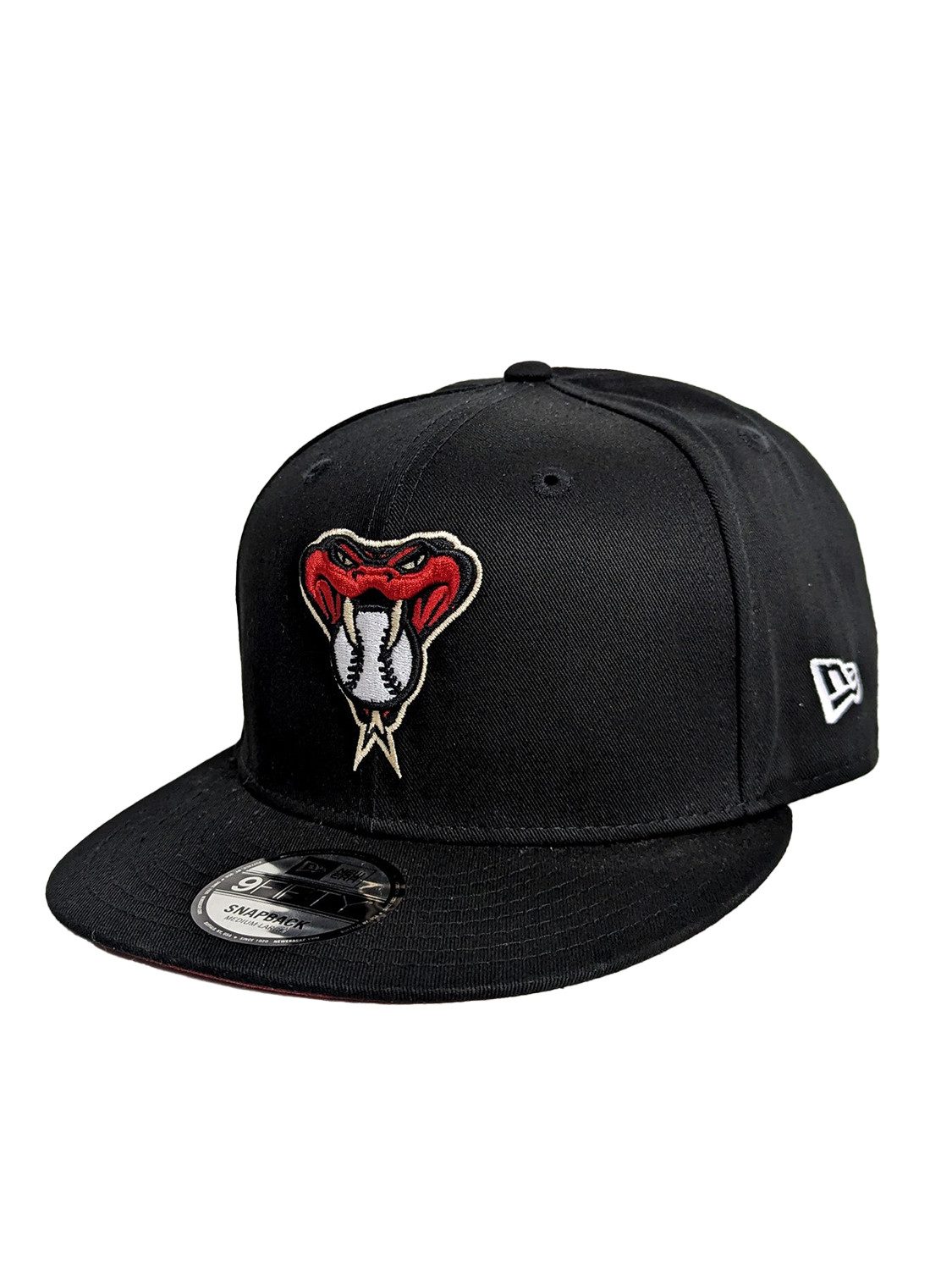 New Era Snapback Cap Cap mit Viper-Logo und flachem Schirm (sportlich) 9FIFTY Diamond Backs