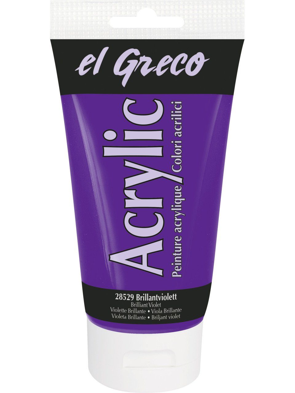 Kreul Acrylfarbe Kreul el Greco Acrylic Tube brillantviolett 150 ml