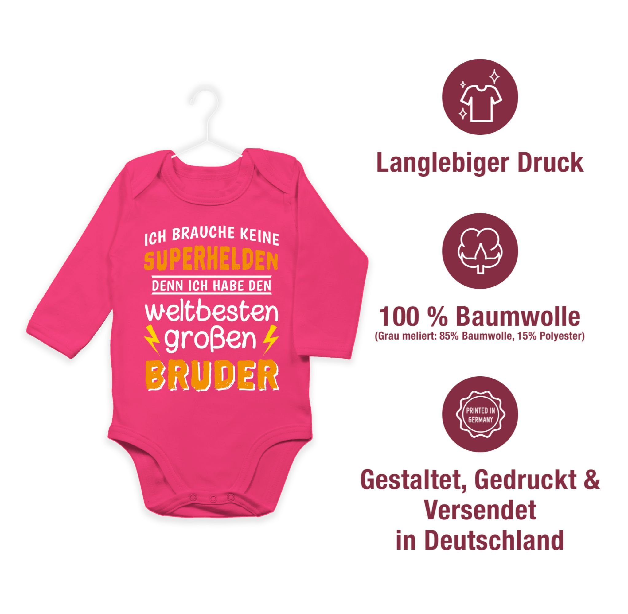 Shirtracer Shirtbody Ich habe den weltbesten großen Bruder Großer Bruder
